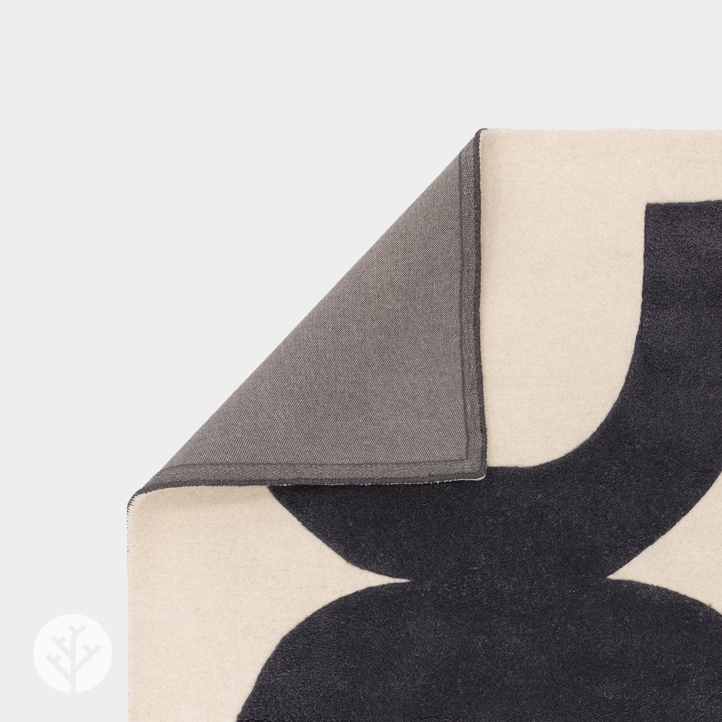 Abstract Black Balance Luxury Rug | WVH® - Image 4