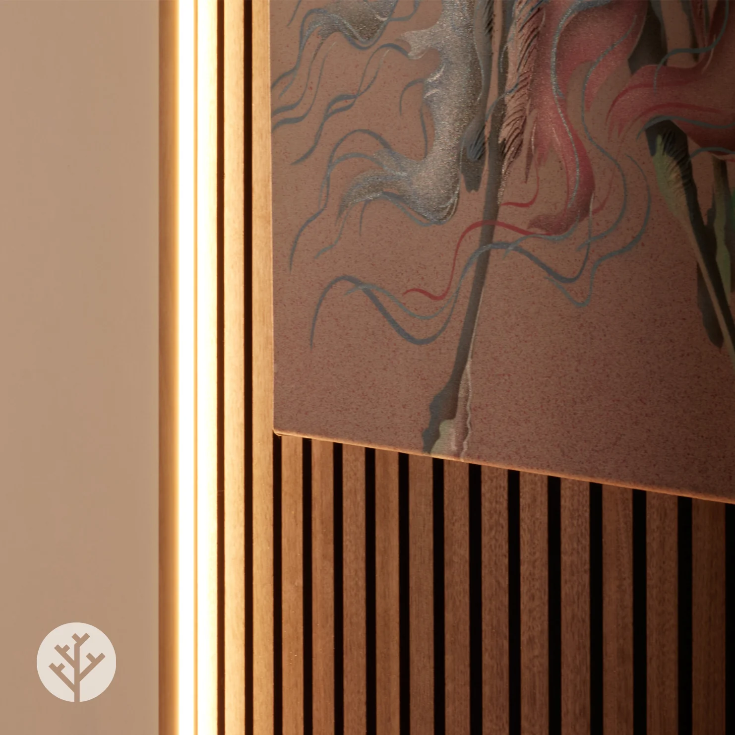 Acupanel® Acoustic Slat Wall Panel LED Trim - Image 11
