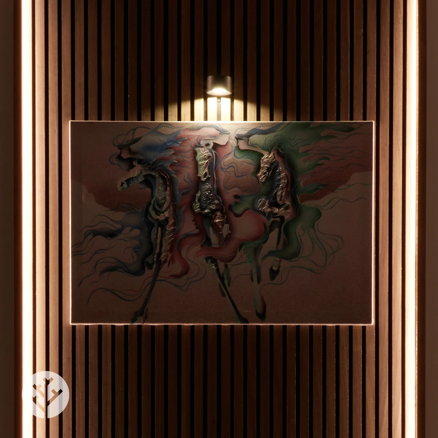 Acupanel® Acoustic Slat Wall Panel LED Trim - Image 12