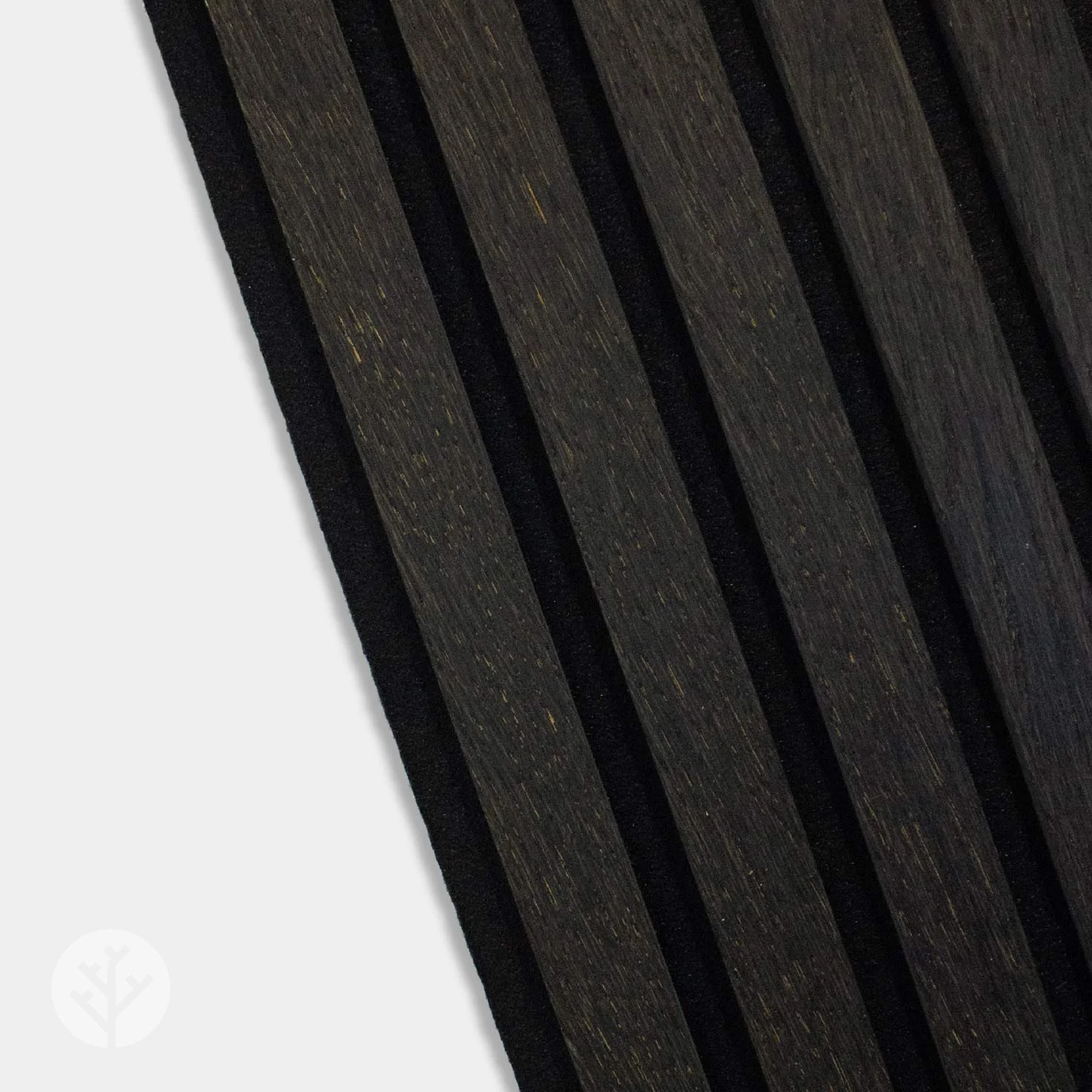 Acupanel® Charcoal Black Oak Acoustic Wood Wall Panel - Image 4