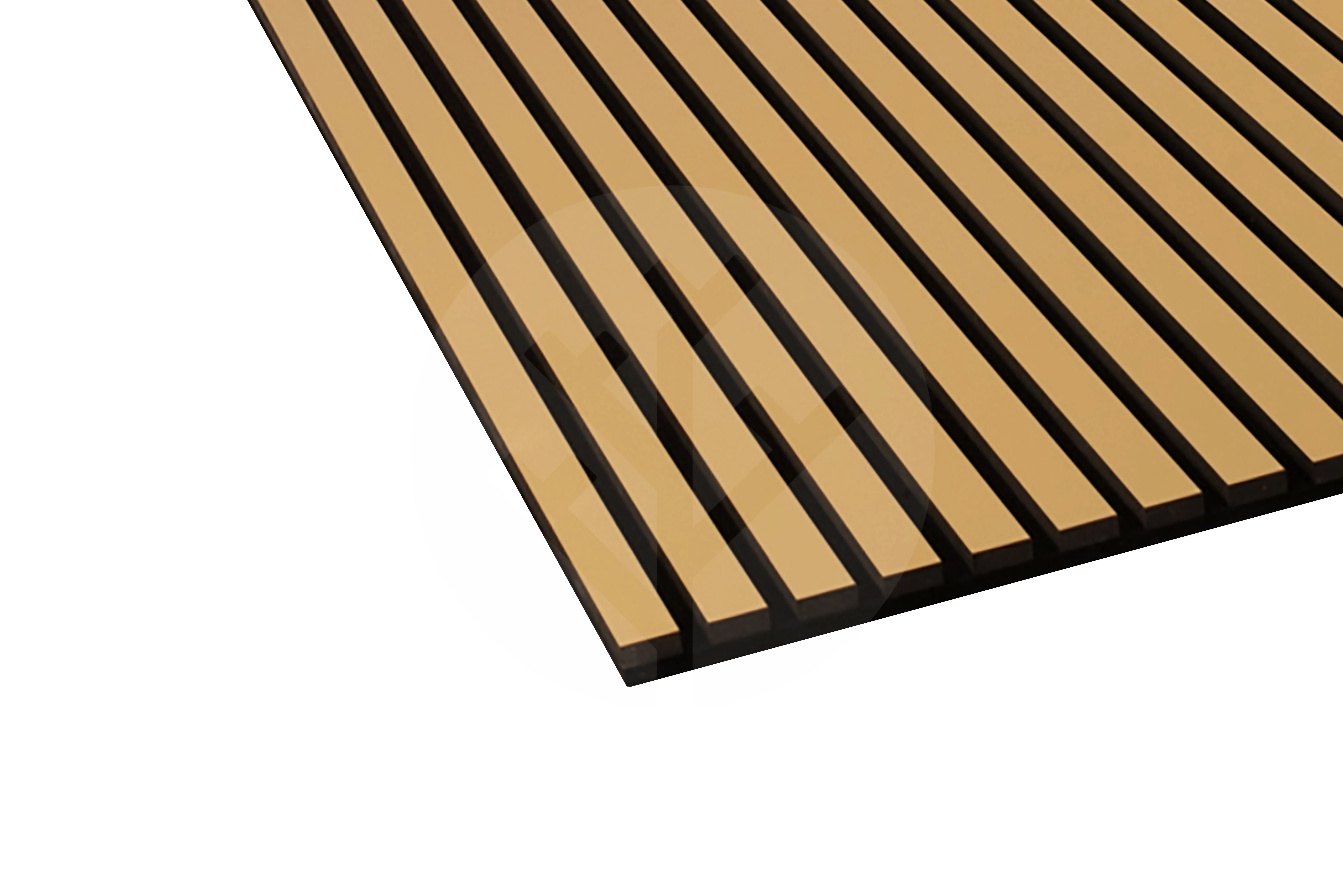 Acupanel® | Polished Gold | Slat Wall Panels - Image 4