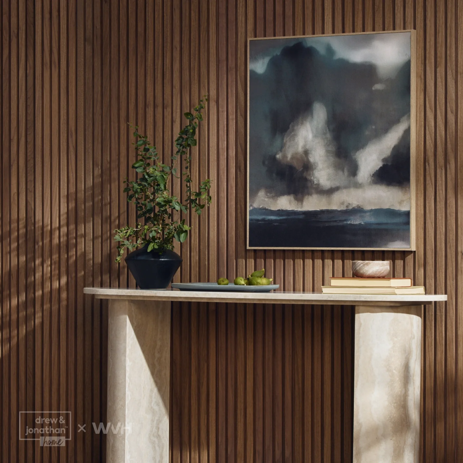 Acupanel® Drew & Jonathan Home™ Grainmatch Walnut Acoustic Slat Wall Panel - Image 3