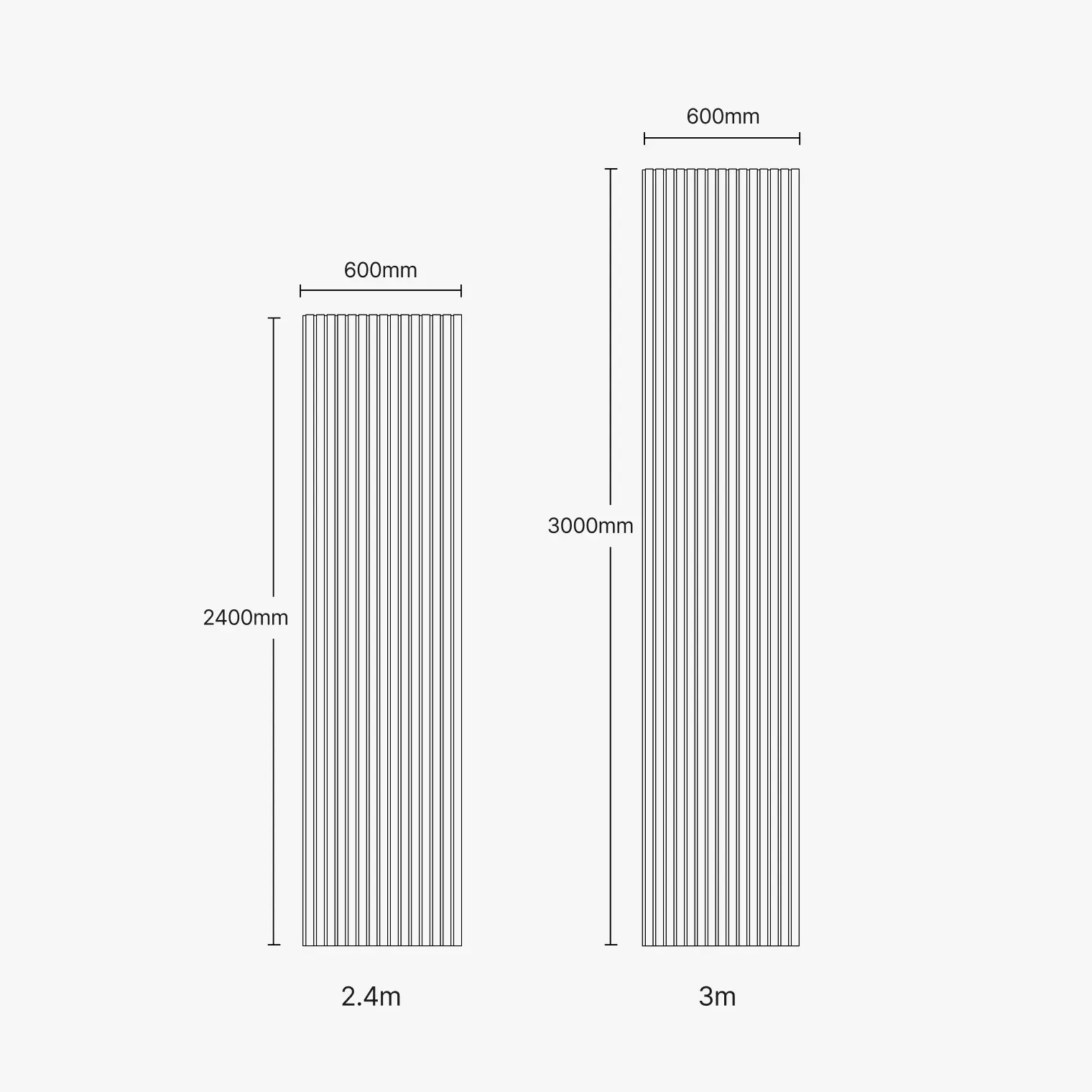 Acupanel® Drew & Jonathan Home™ Grey Oak Acoustic Wood Slat Panels - Image 5