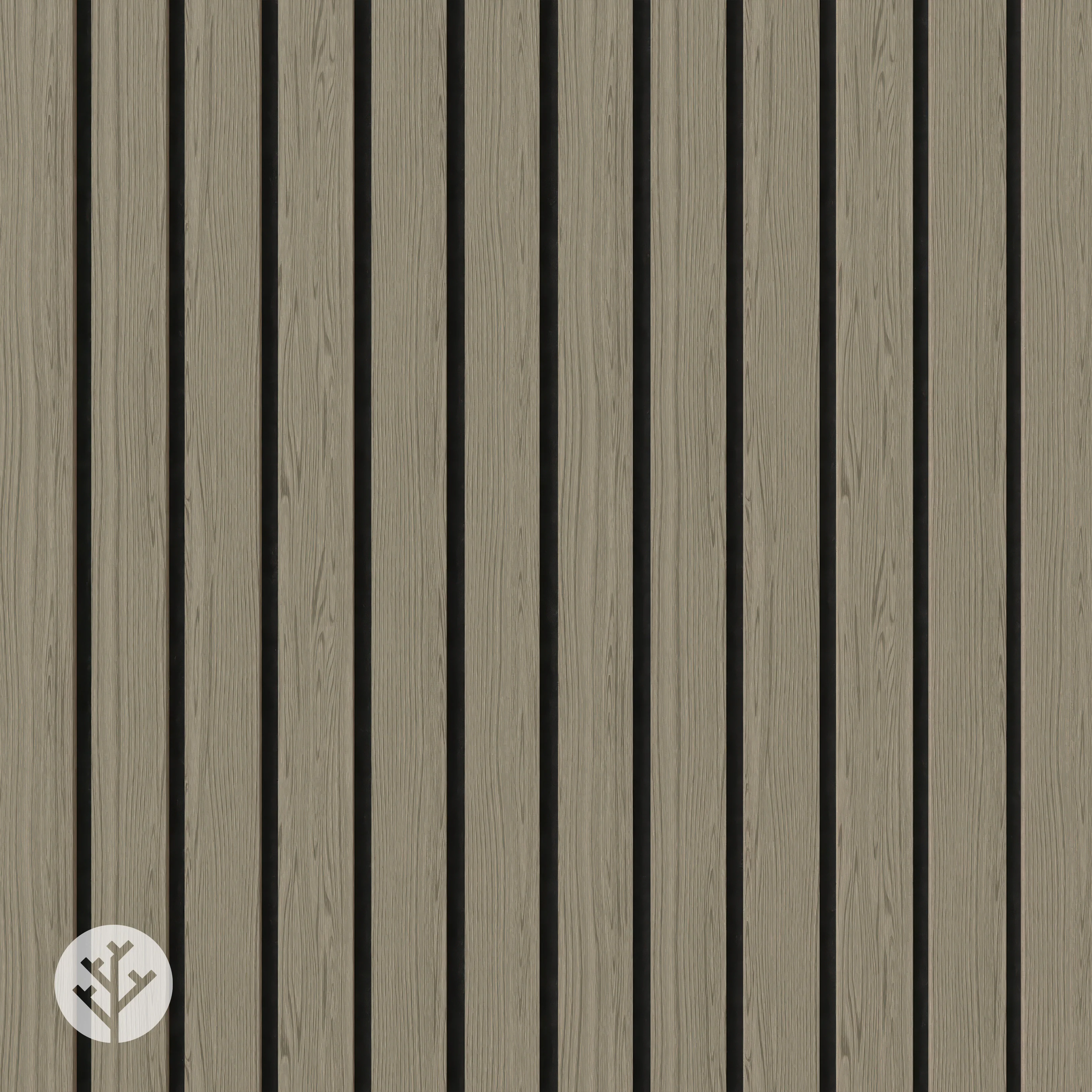 Acupanel® Grey Oak Fire-Rated Acoustic Wood Wall Panels - Image 5