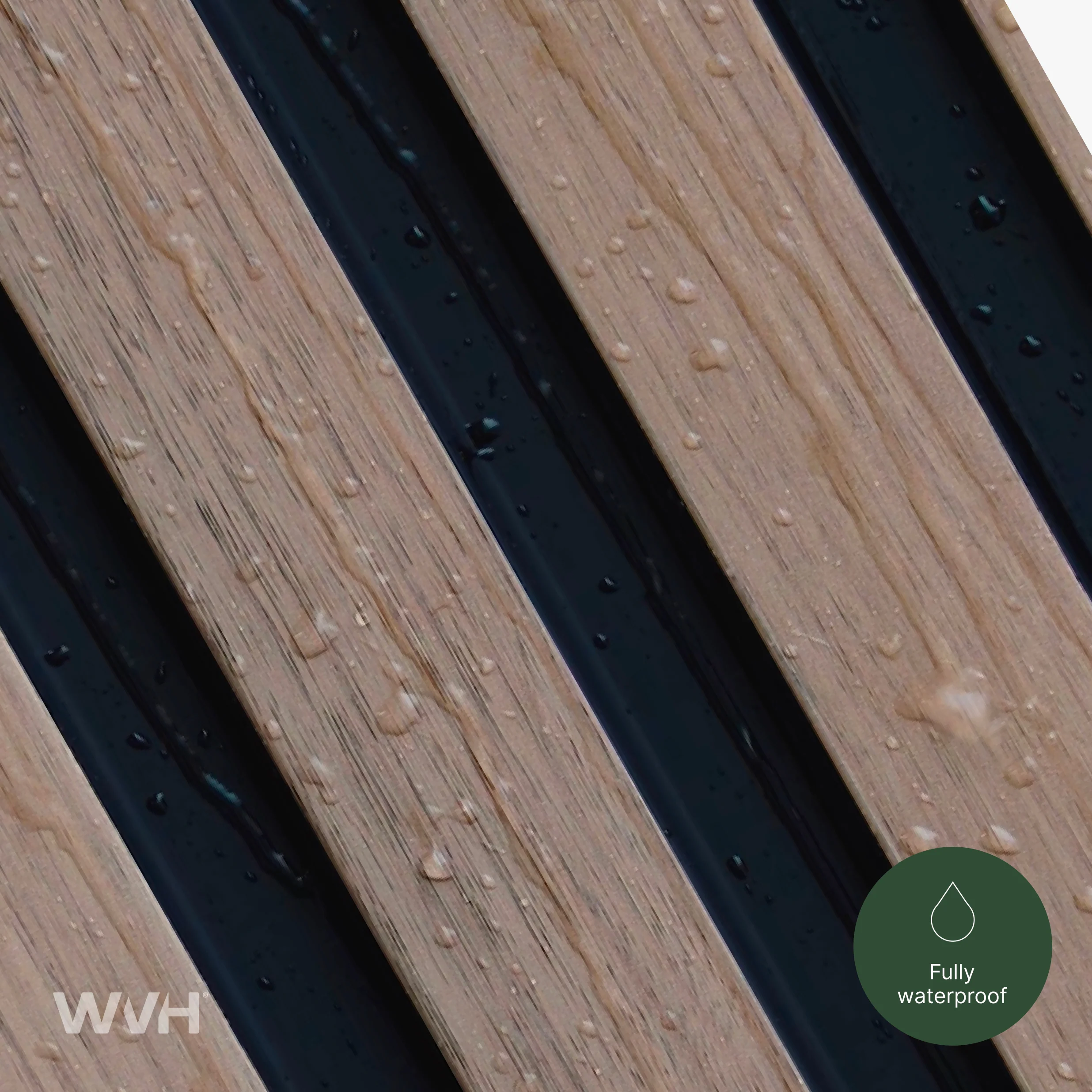 Acupanel® Hydro Walnut Waterproof Wall Panels - Image 5