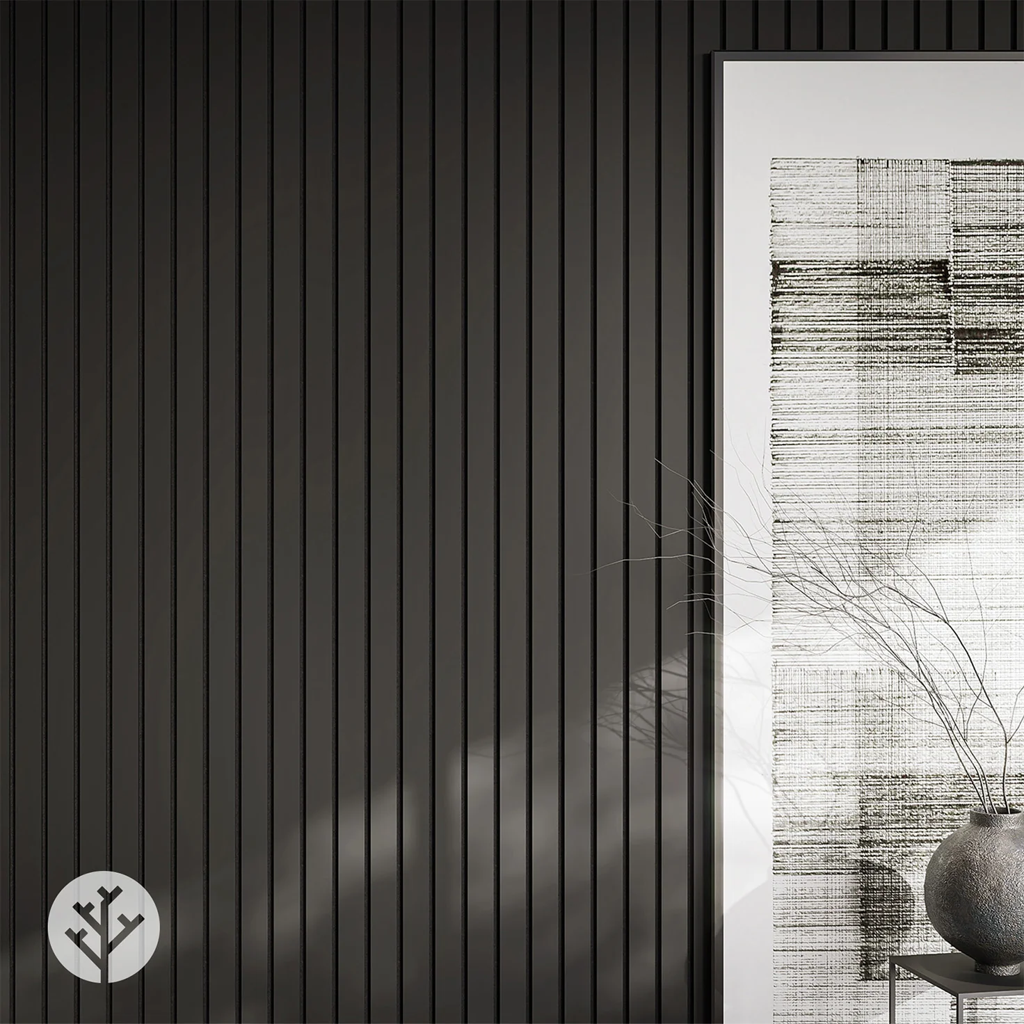 Acupanel® Luxe Onyx Black Wrapped Acoustic Wall Panels - Image 5