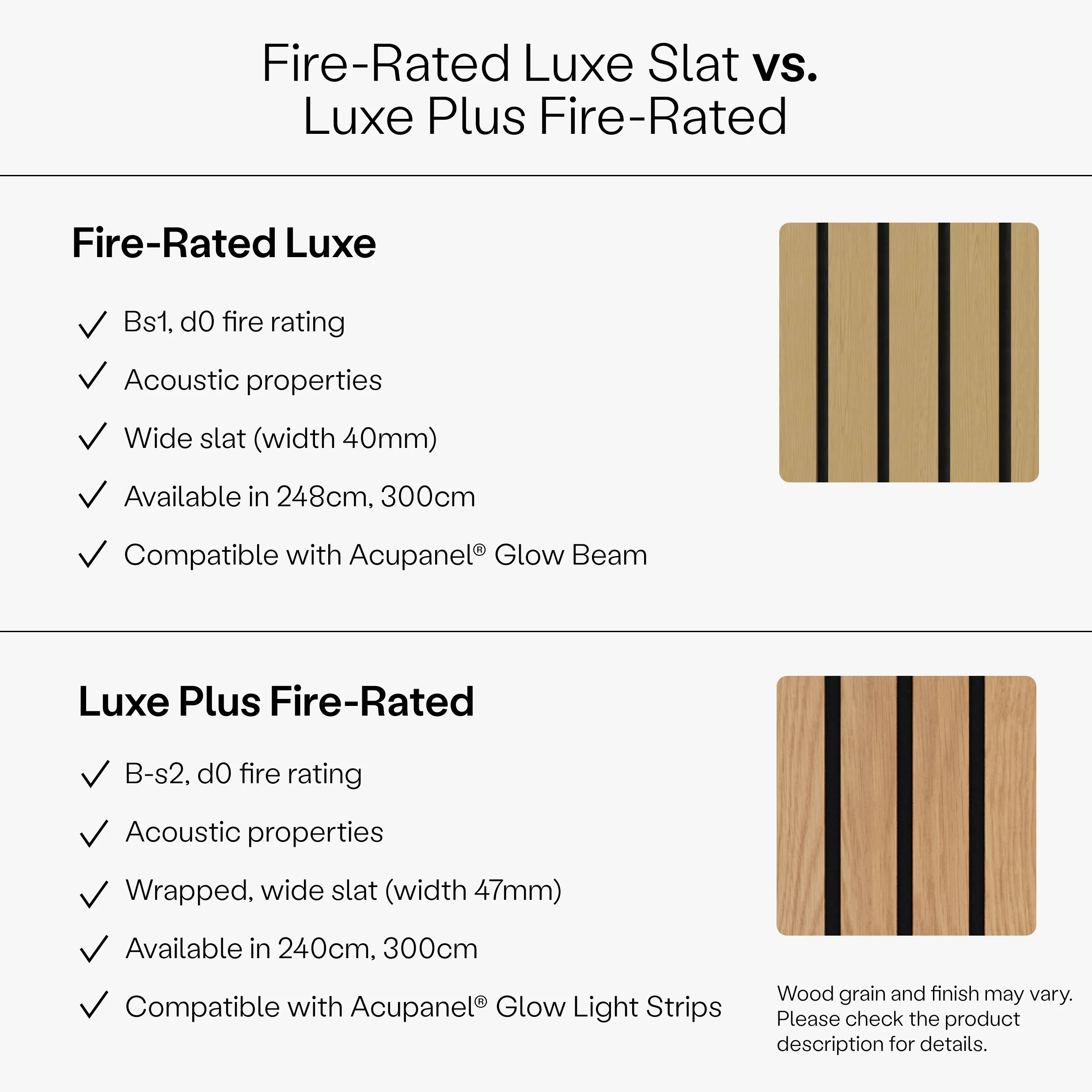 Acupanel® Luxe Plus Oak Fire-Rated Acoustic Wood Wall Panels - Image 10