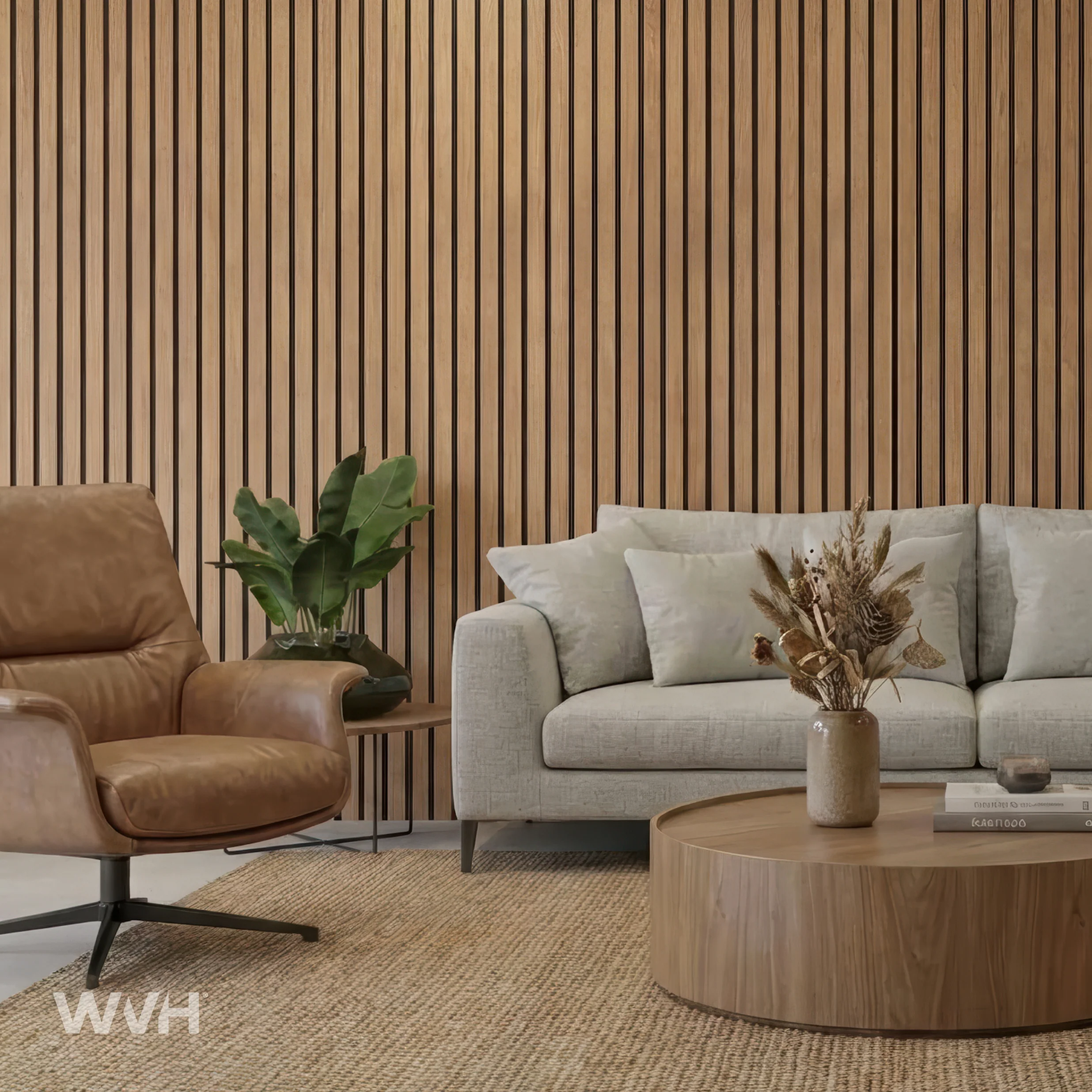 Acupanel® Luxe Plus Oak Fire-Rated Acoustic Wood Wall Panels - Image 4