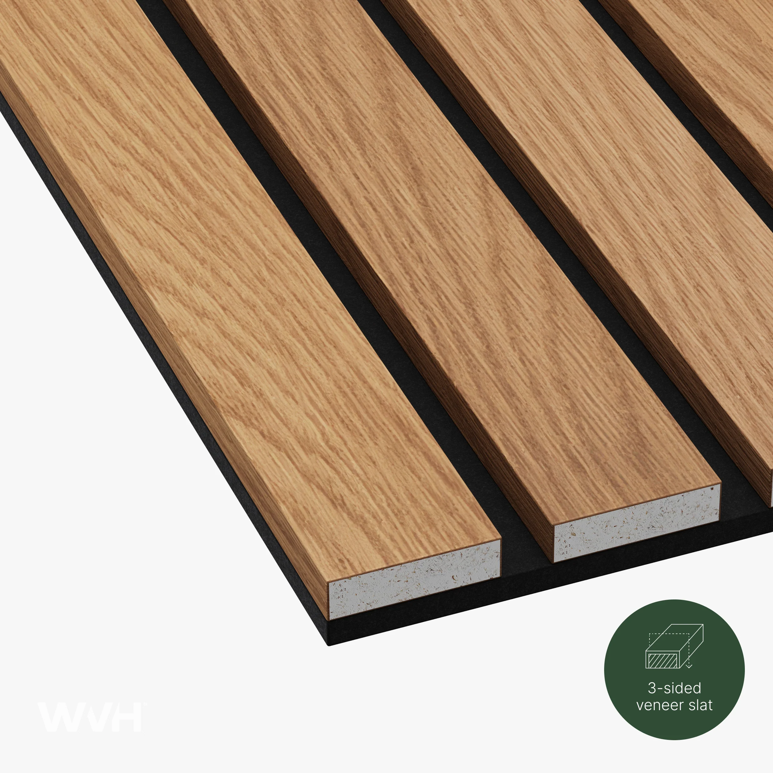 Acupanel® Luxe Plus Oak Fire-Rated Acoustic Wood Wall Panels - Image 5