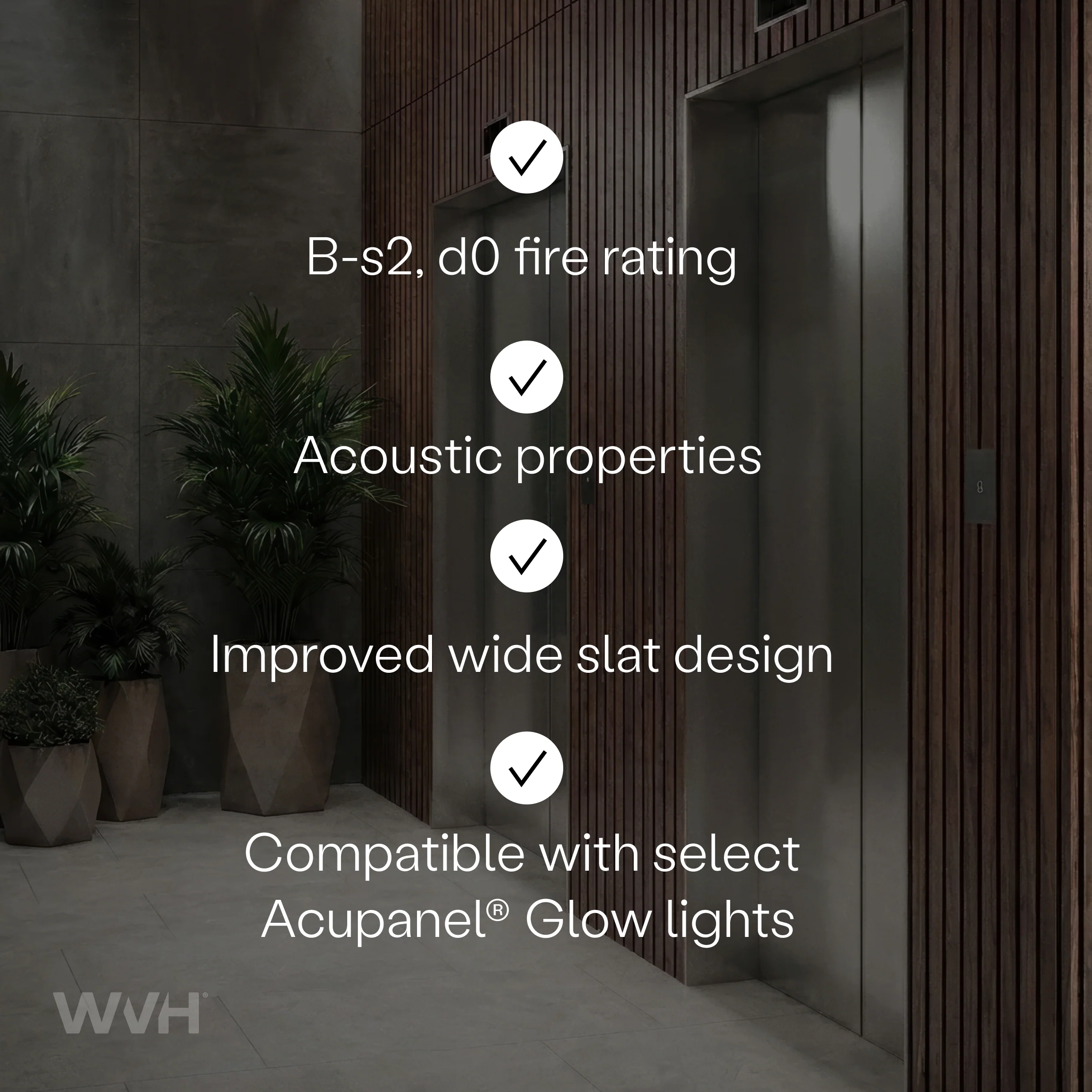 Acupanel® Luxe Plus Walnut Fire-Rated Acoustic Wood Wall Panels - Image 7