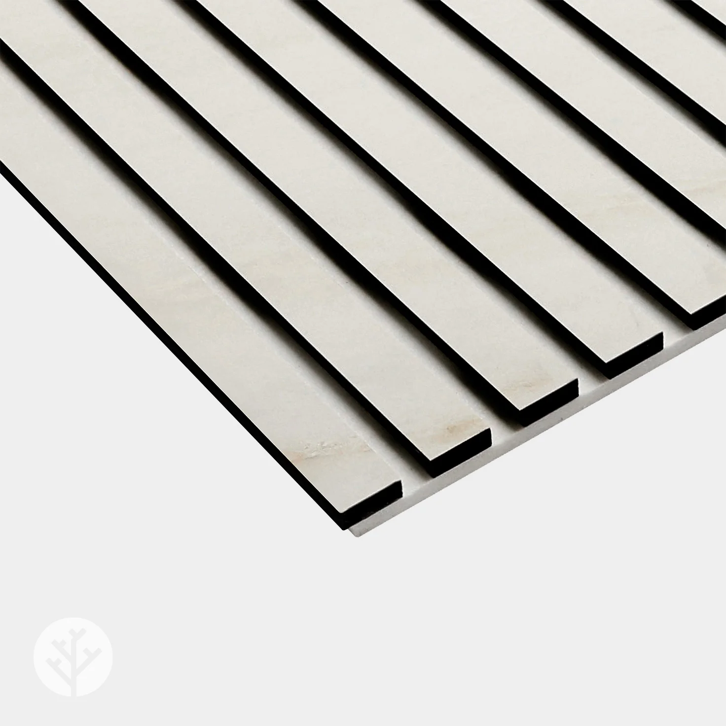 Acupanel® Marble White Acoustic Slat Wall Panels - Image 3