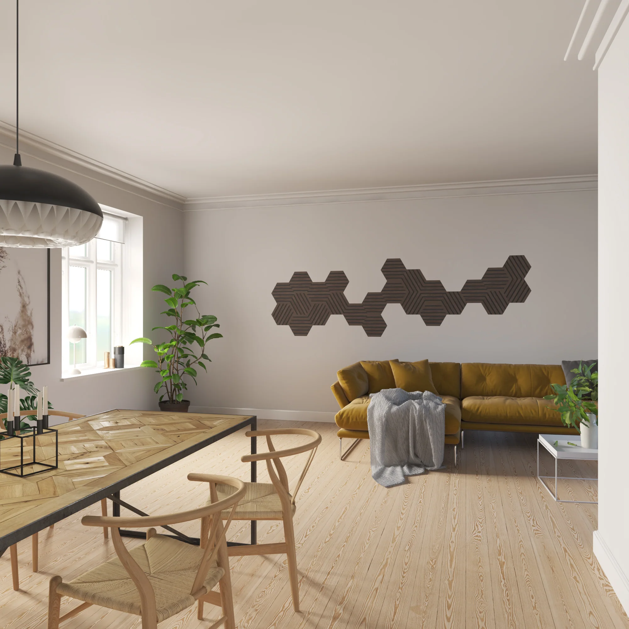 Acupanel® Elegance Hexagon Wall Panels - Image 5