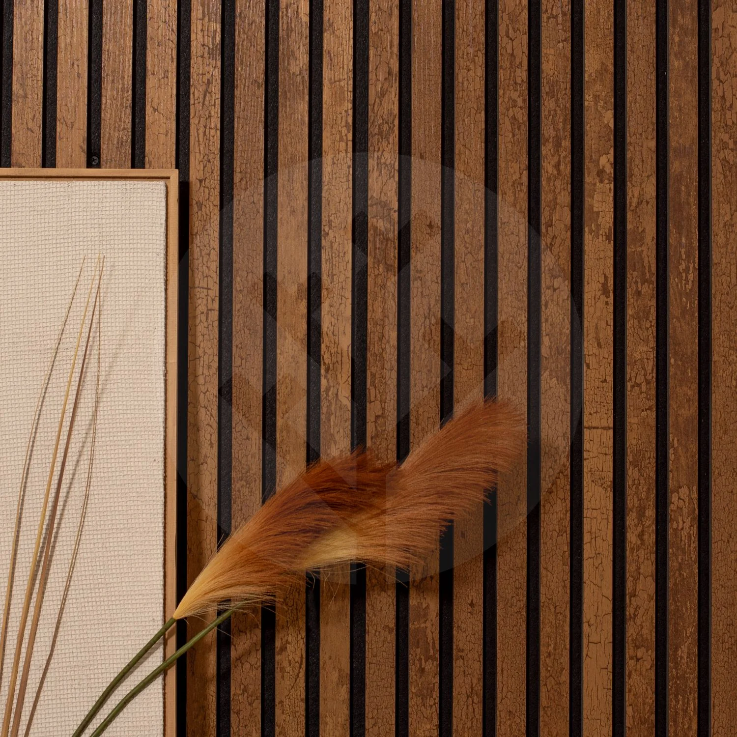 Acupanel® | Oxide Brown | Slat Wall Panel - Image 3