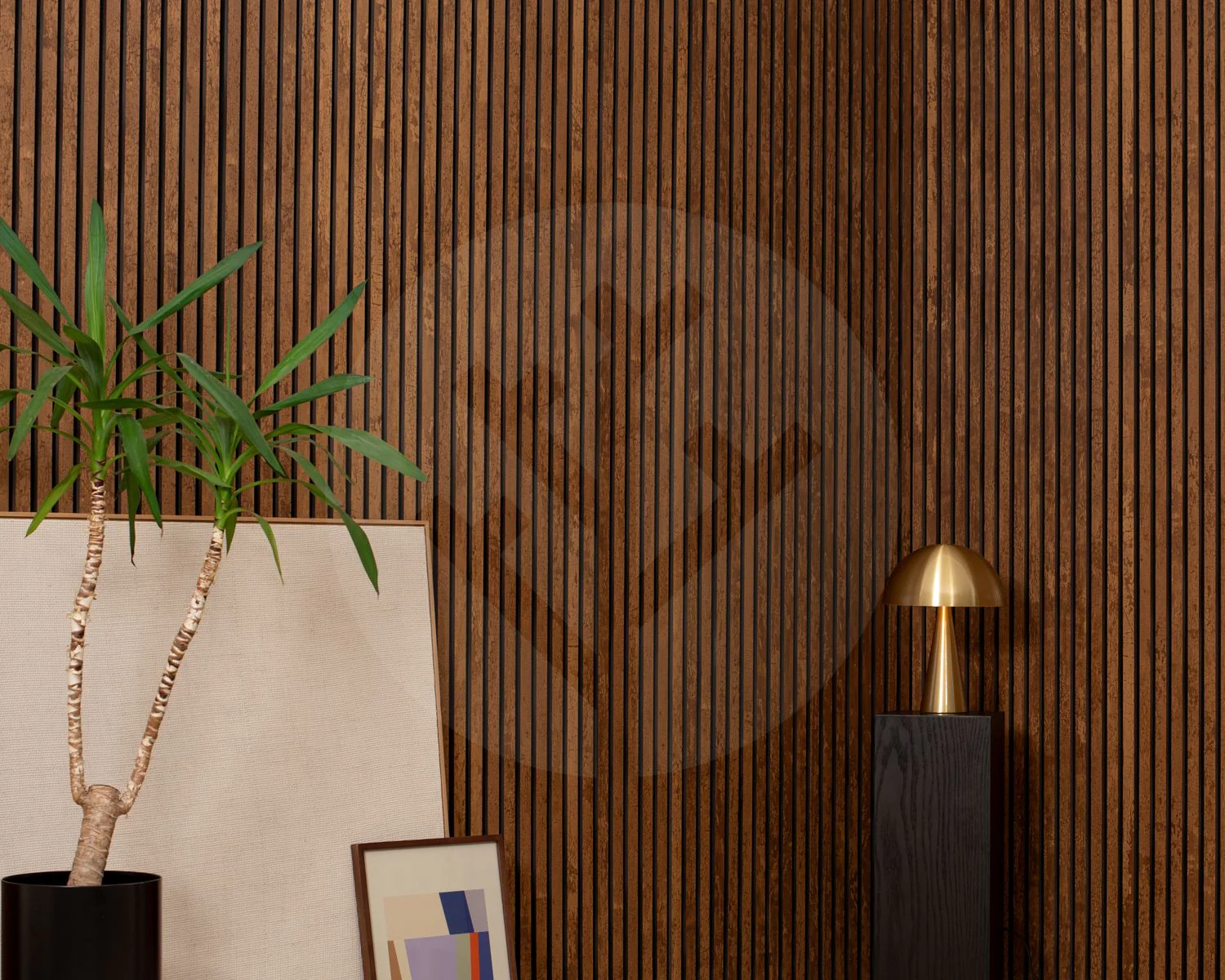 Acupanel® | Oxide Brown | Slat Wall Panel - Image 4