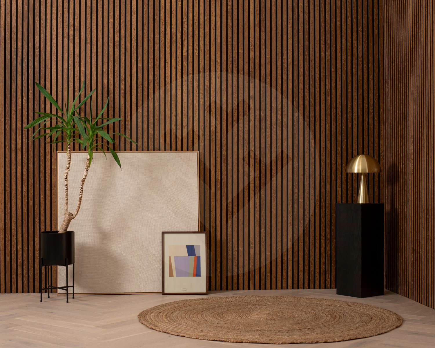 Acupanel® | Oxide Brown | Slat Wall Panel - Image 5