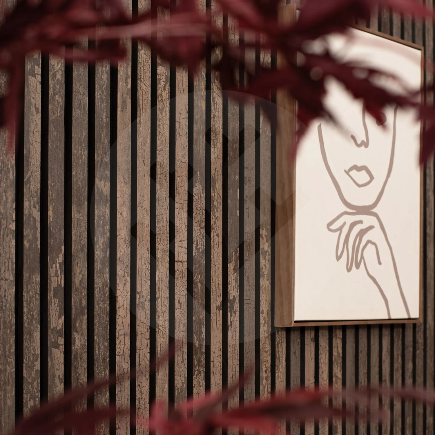 Acupanel® | Oxide Grey | Slat Wall Panel - Image 3