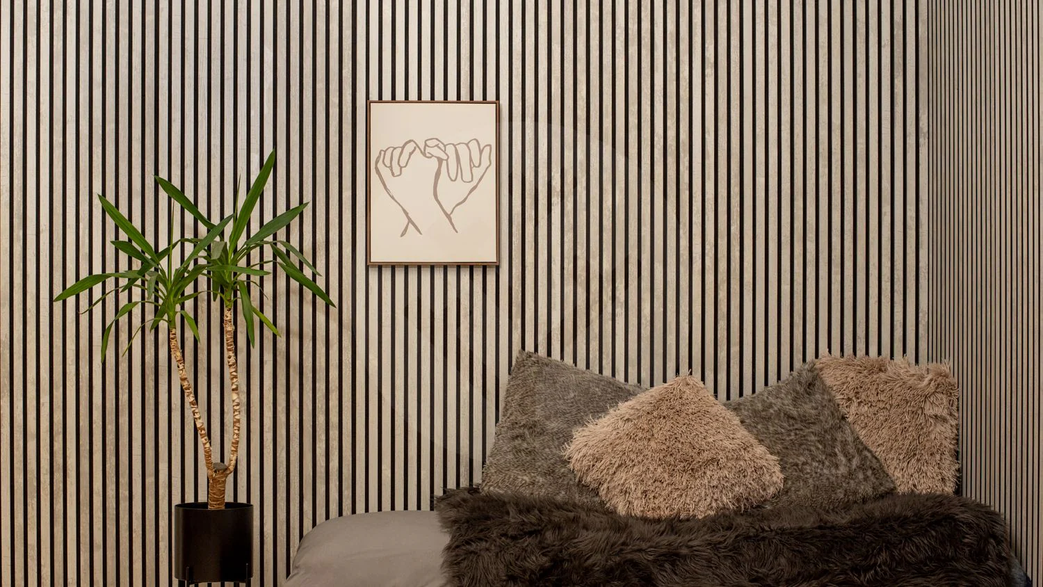 Acupanel® | Oxide White | Slat Wall Panel - Image 6