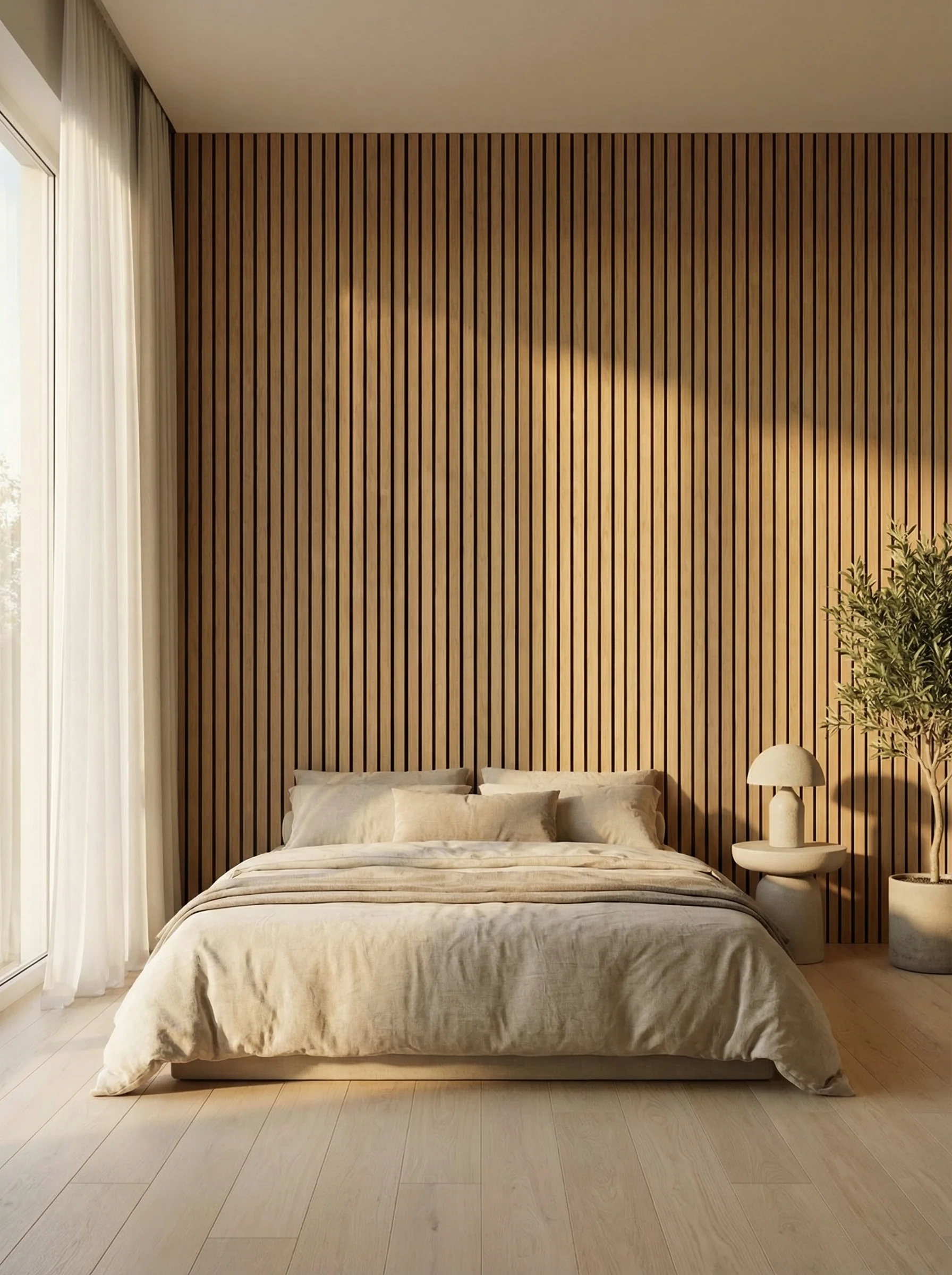 Acupanel® Luxe Natural Oak Acoustic Wood Wall Panels - Image 3