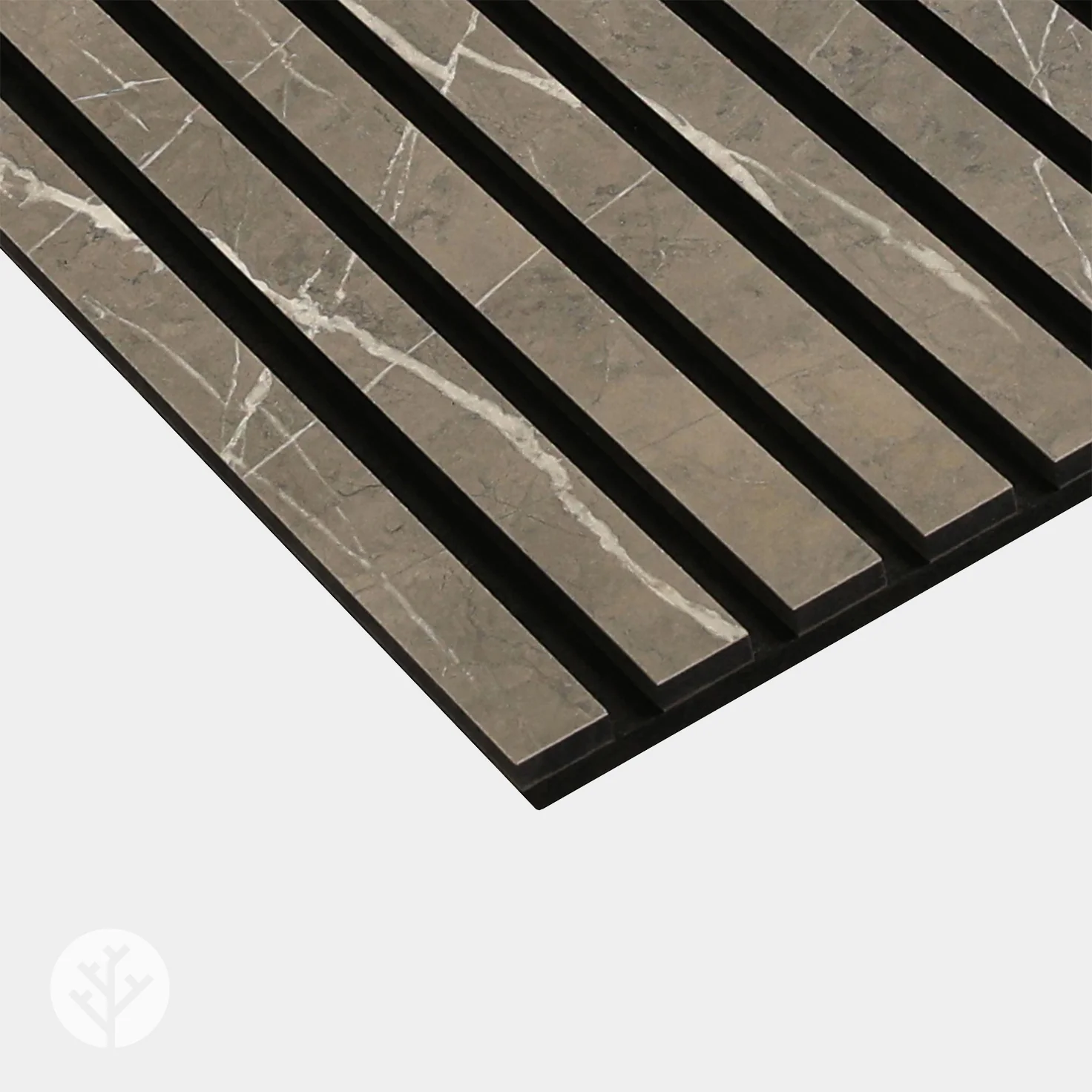 Acupanel® Marble Brown Acoustic Slat Wall Panels - Image 3