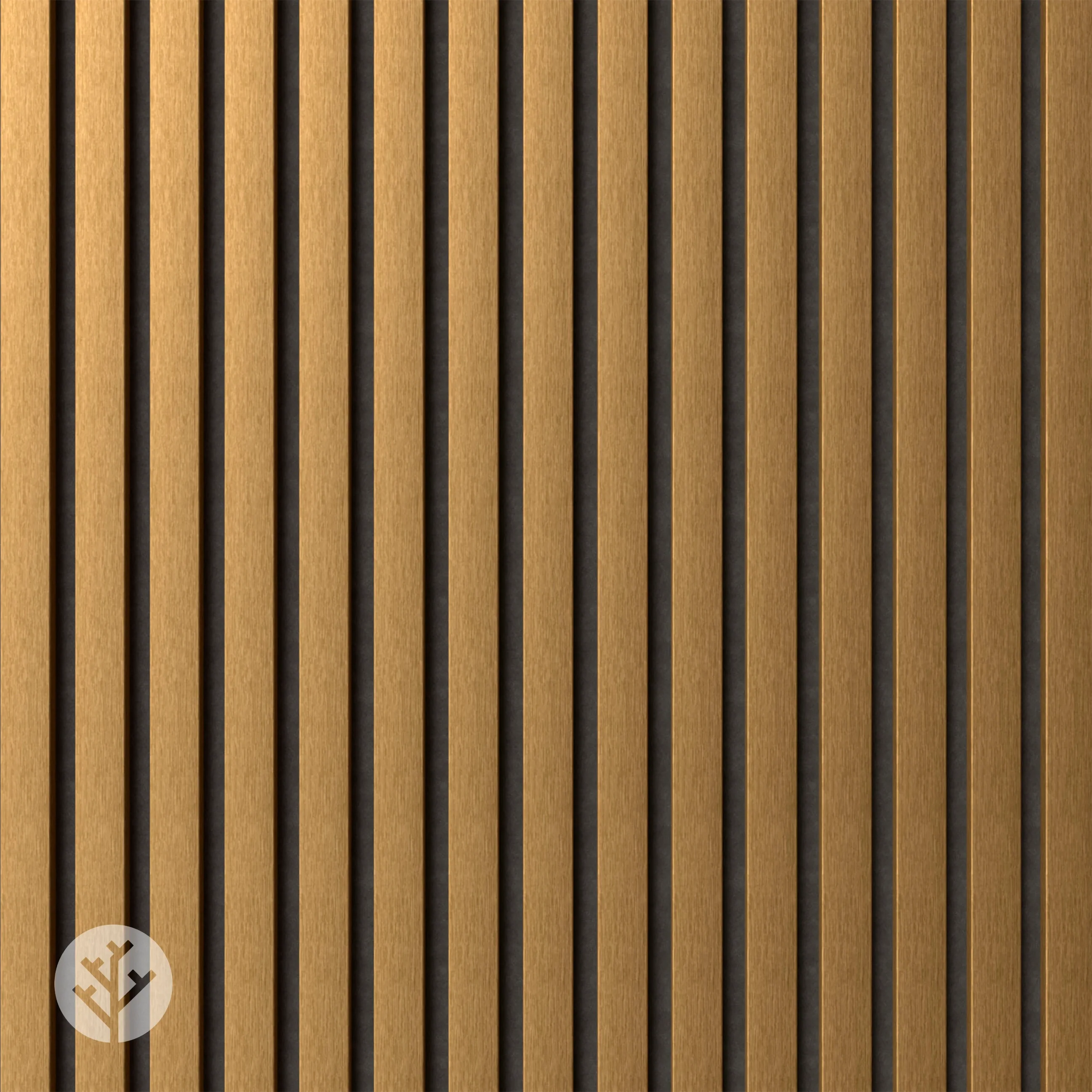 Acupanel® Metal Gold Acoustic Wall Panels - Image 5