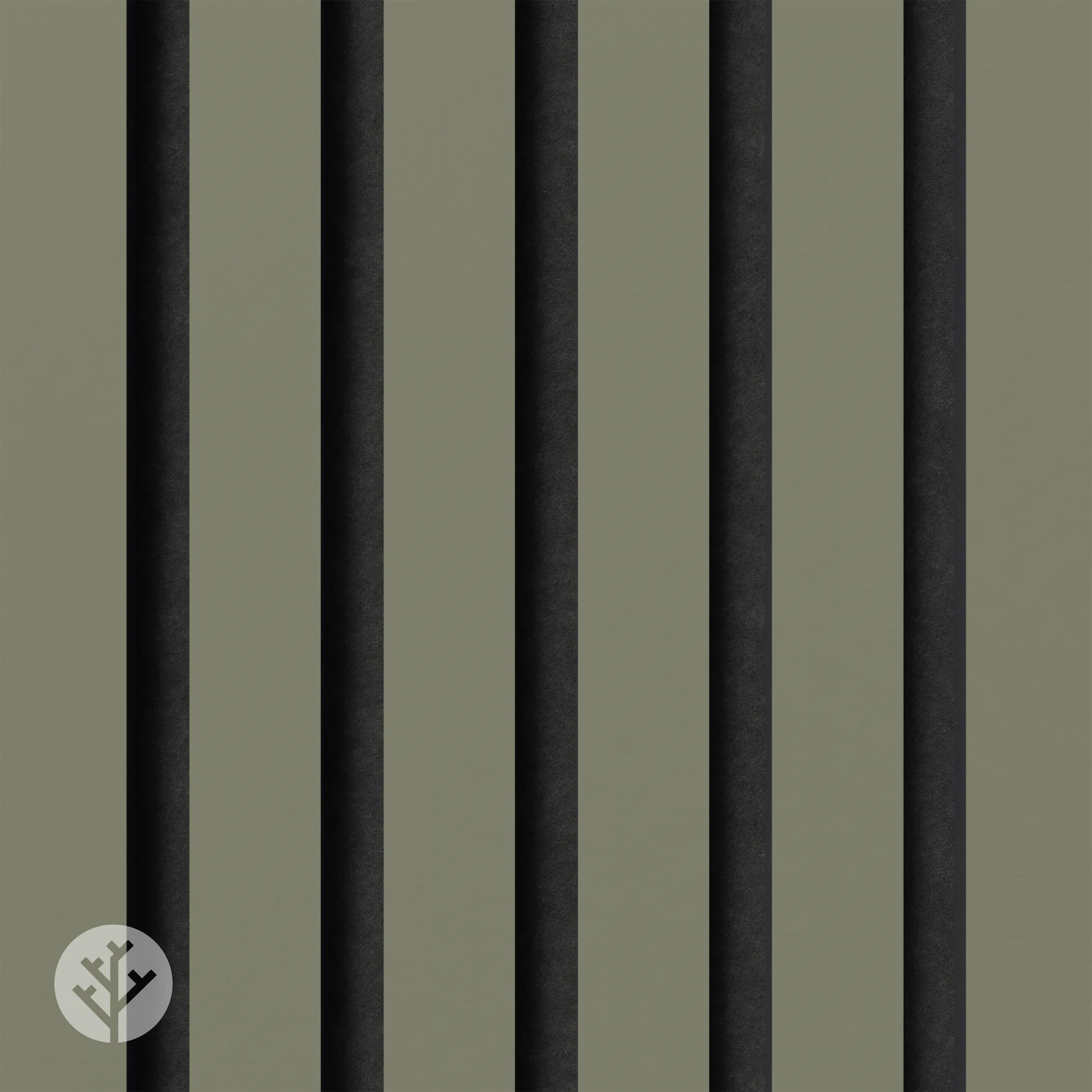 Acupanel® Colour Olive Green Acoustic Wall Panels - Image 4