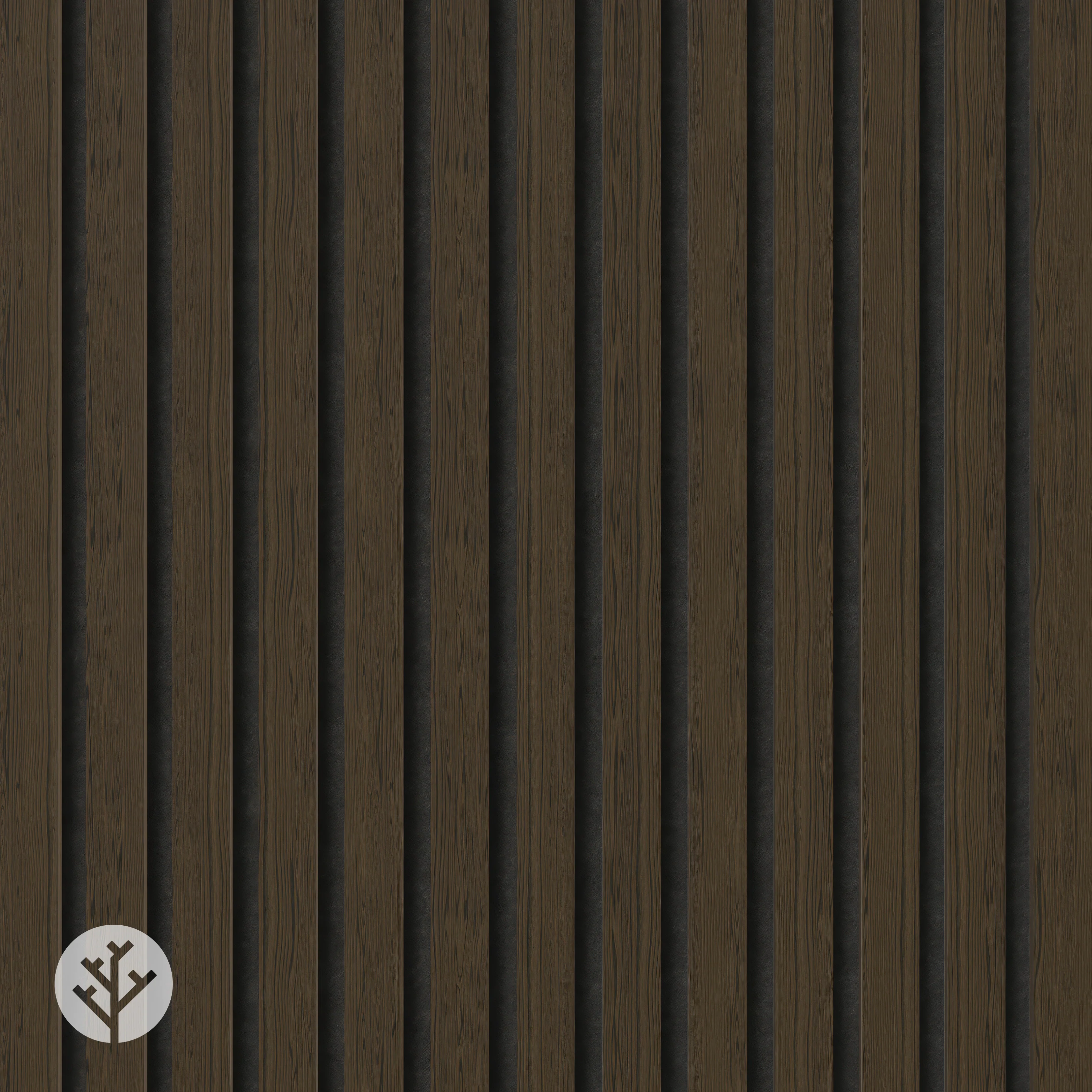 Acupanel® Smoked Oak Fire-Rated Acoustic Wood Wall Panels - Image 5