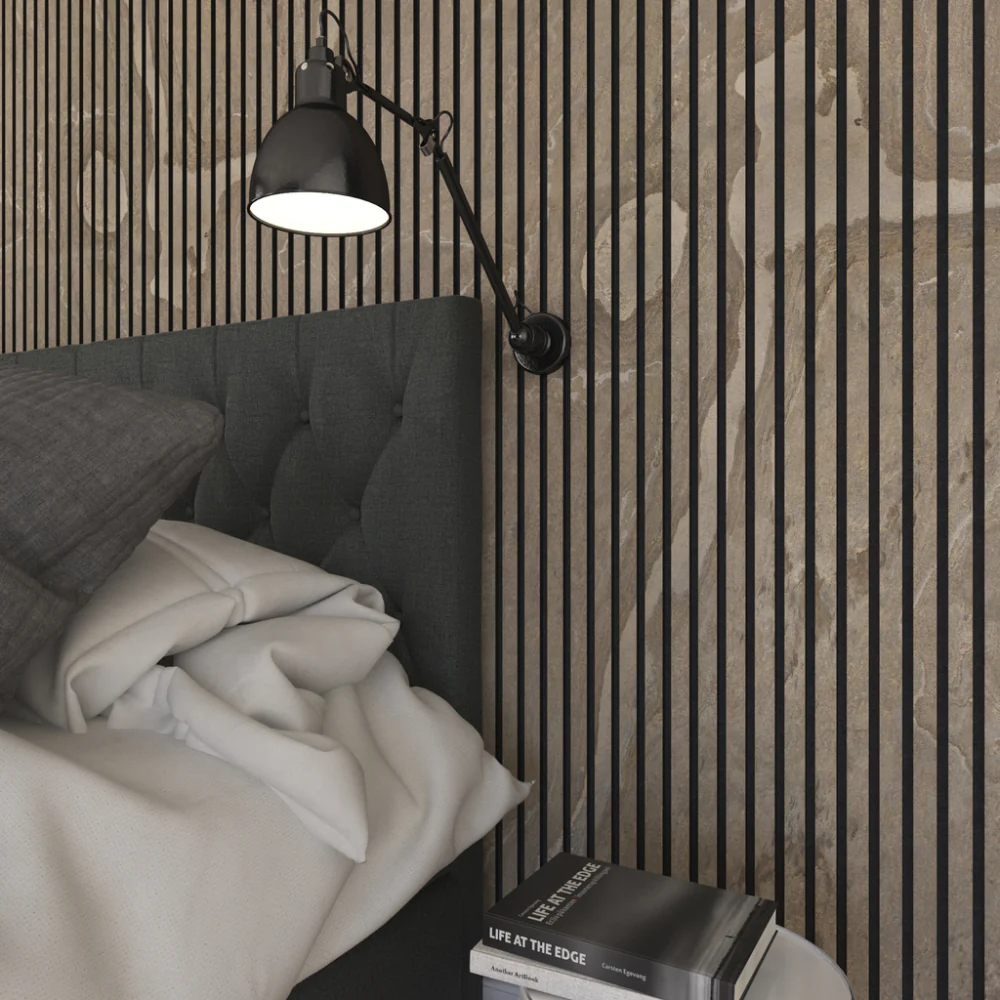 Acupanel® Real Stone Tan Acoustic Wall Panels - Image 3