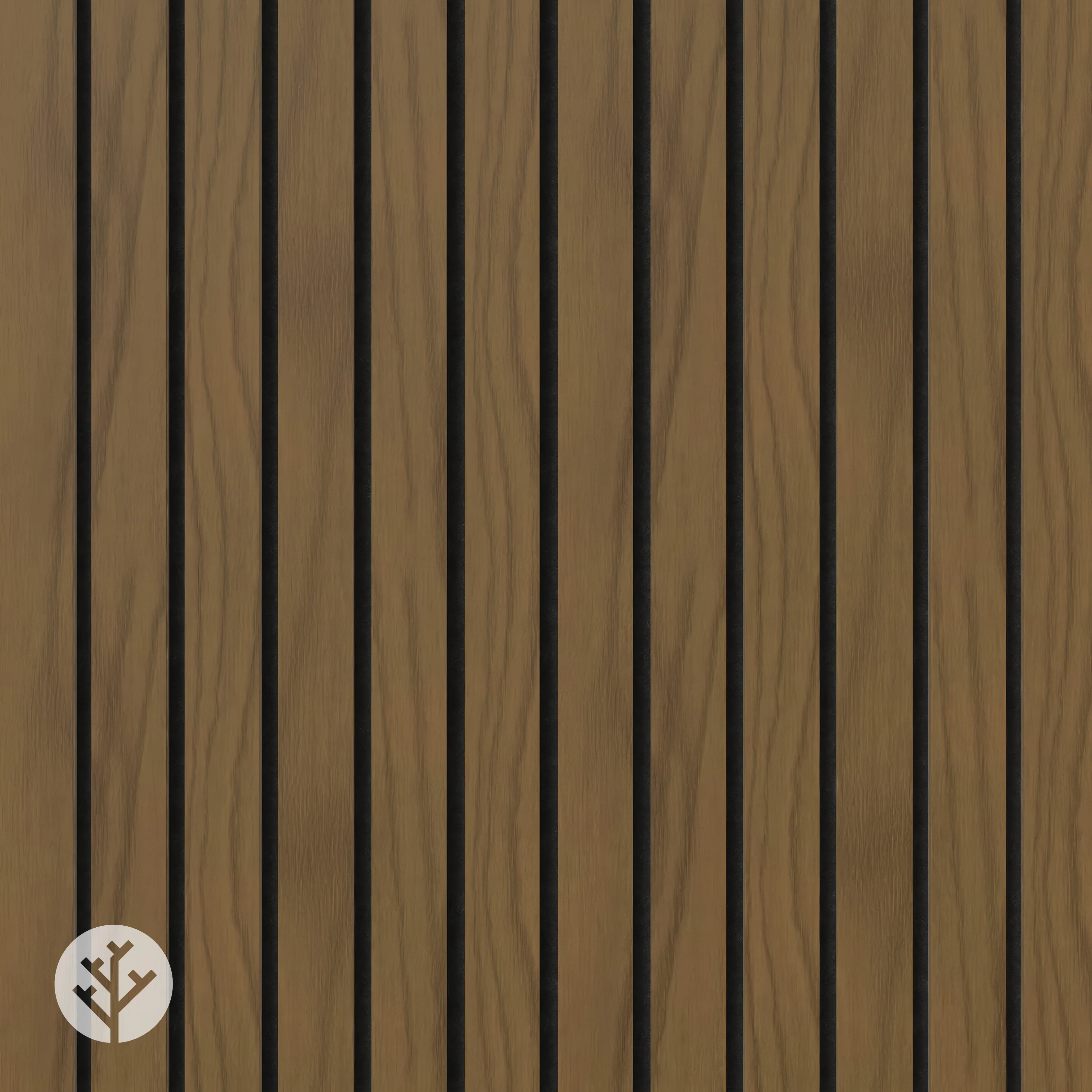 Acupanel® Walnut Fire-Rated Acoustic Wood Wall Panels - Image 3