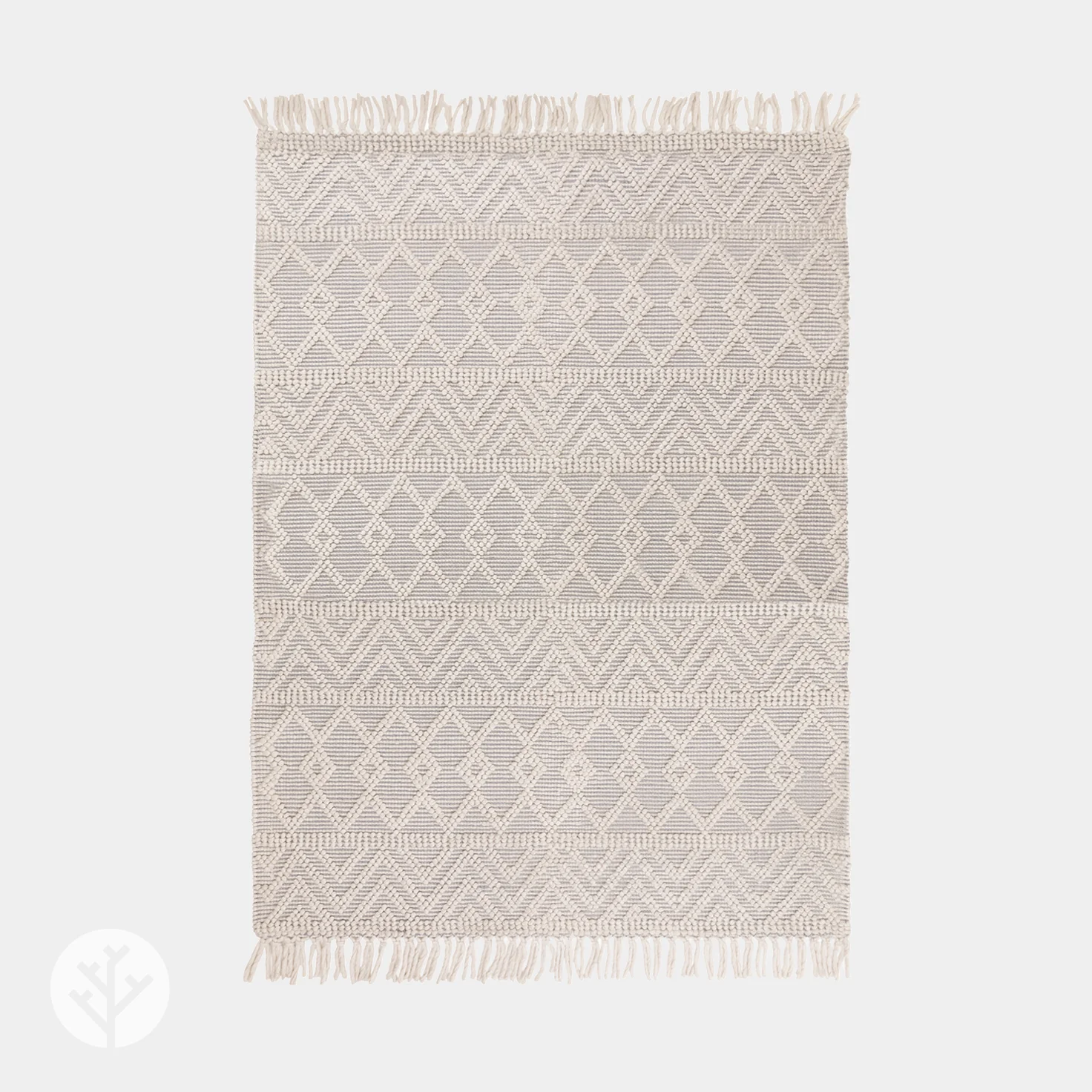Aztec Grey Luxury Rug | WVH® - Image 2