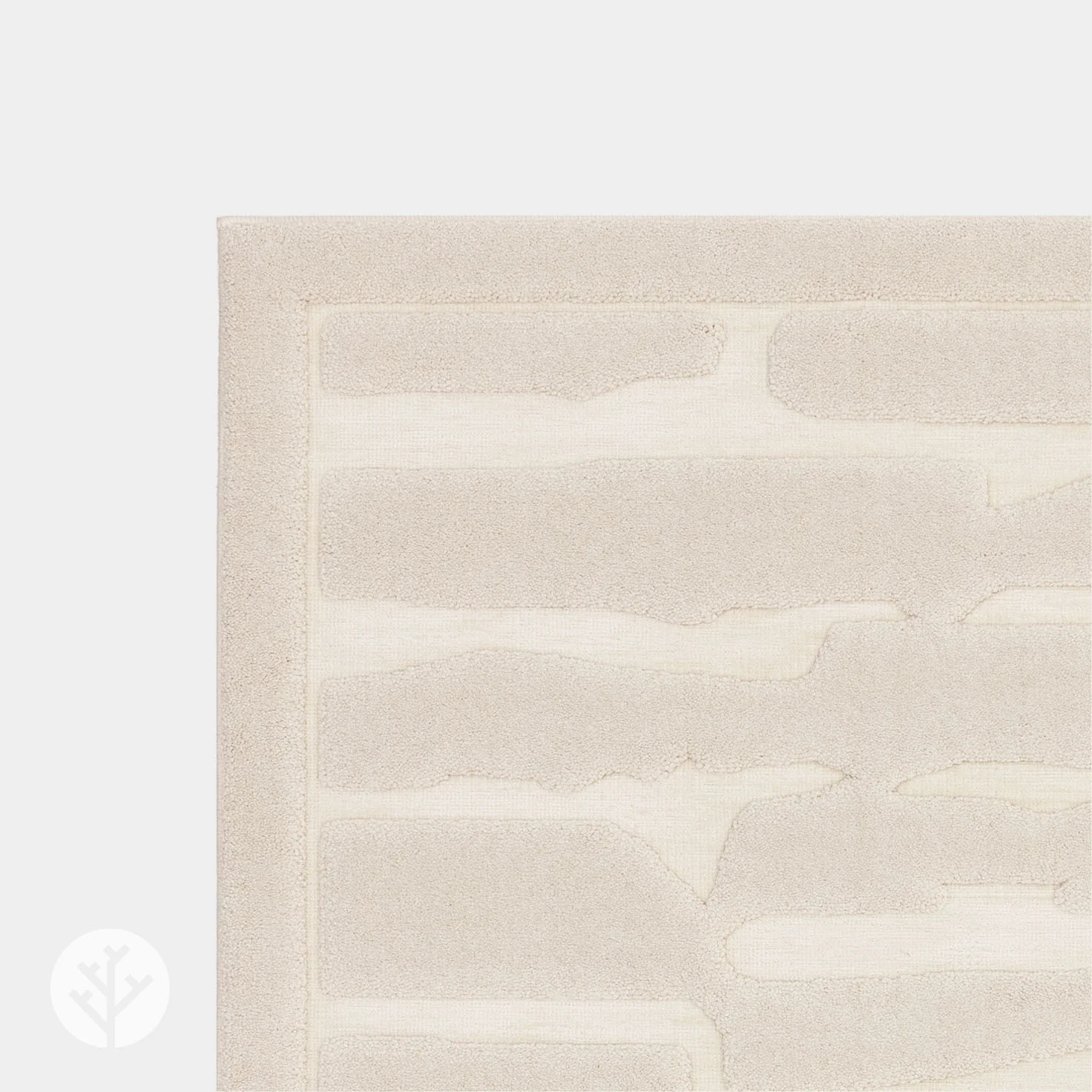 Carved Ivory Path Luxury Rug | WVH® - Image 5
