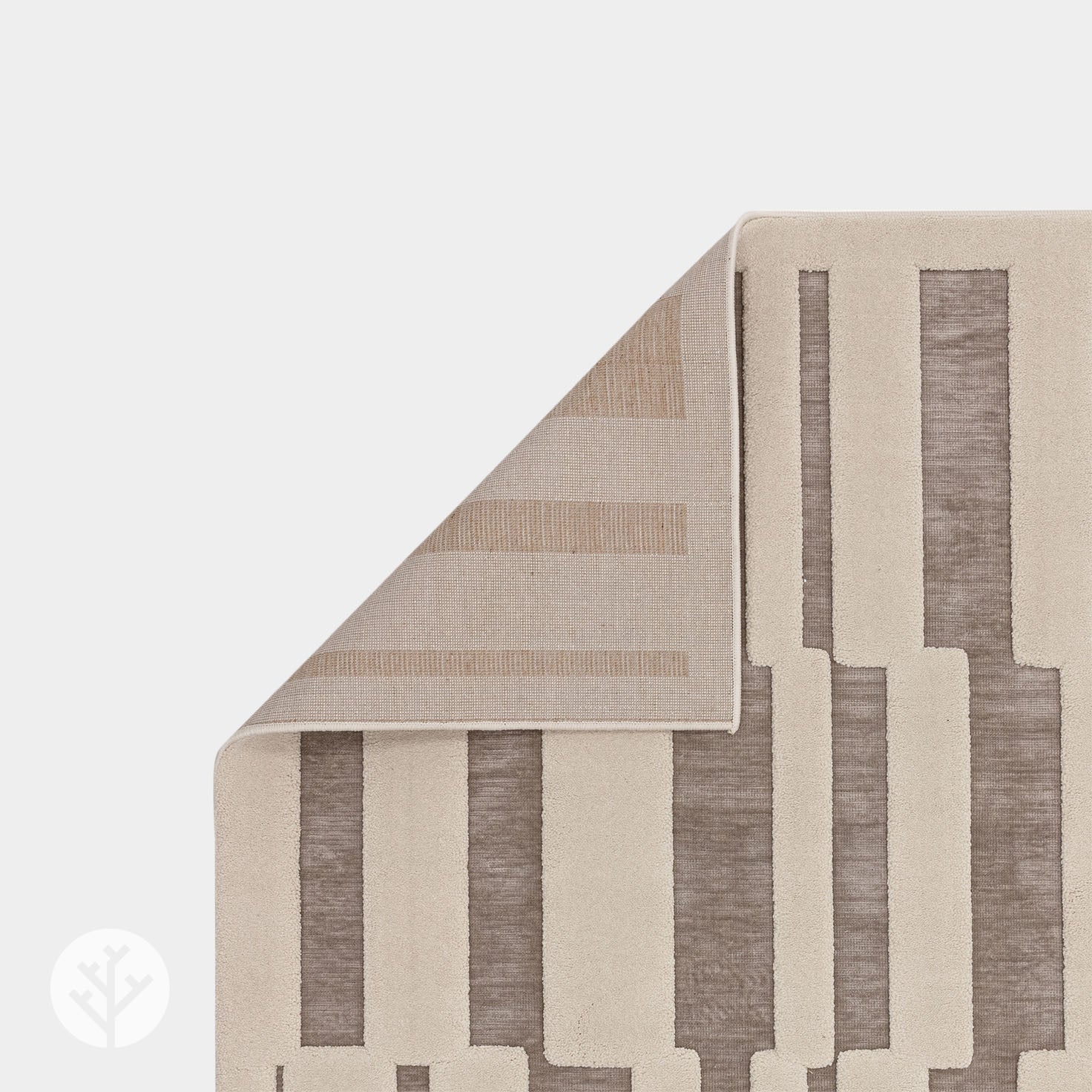 Carved Natural Tile Luxury Rug | WVH® - Image 4