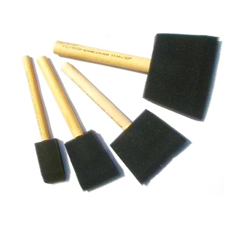 Chestnut Foam Brushes (4 Pack)