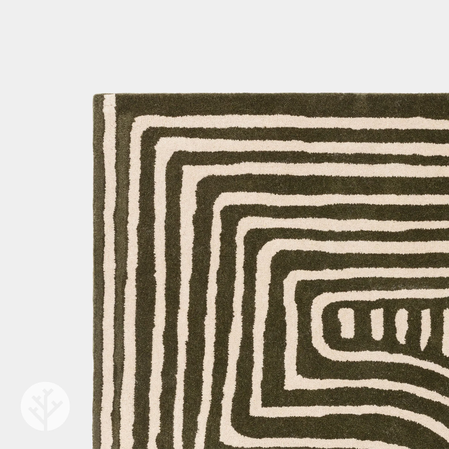 Cubi Forest Curve Luxury Rug | WVH® - Image 5