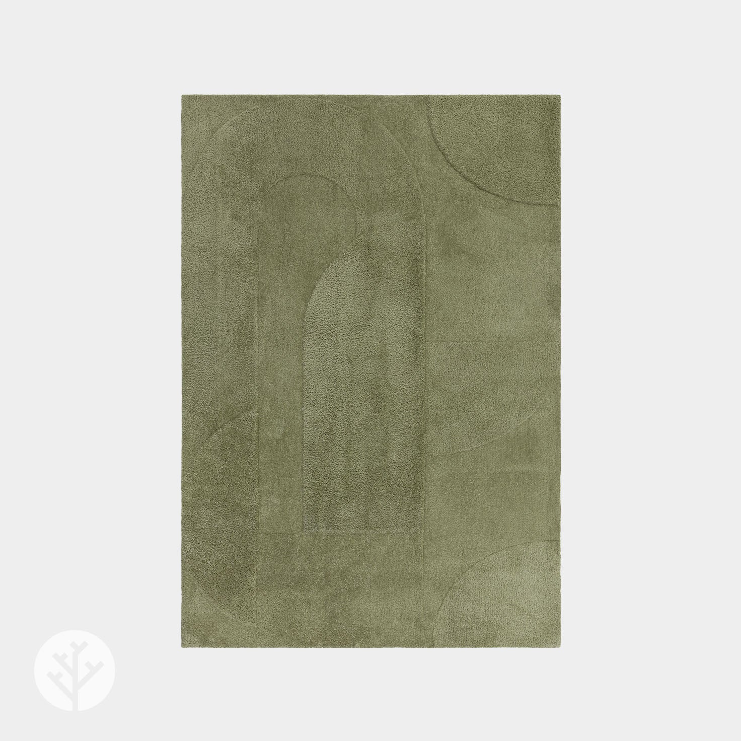 Curvva Green Luxury Rug | WVH® - Image 2