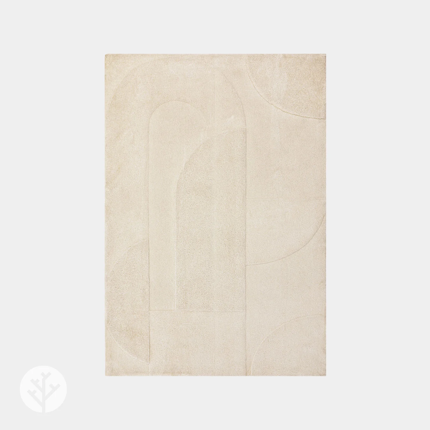 Curvva Ivory Luxury Rug | WVH® - Image 2