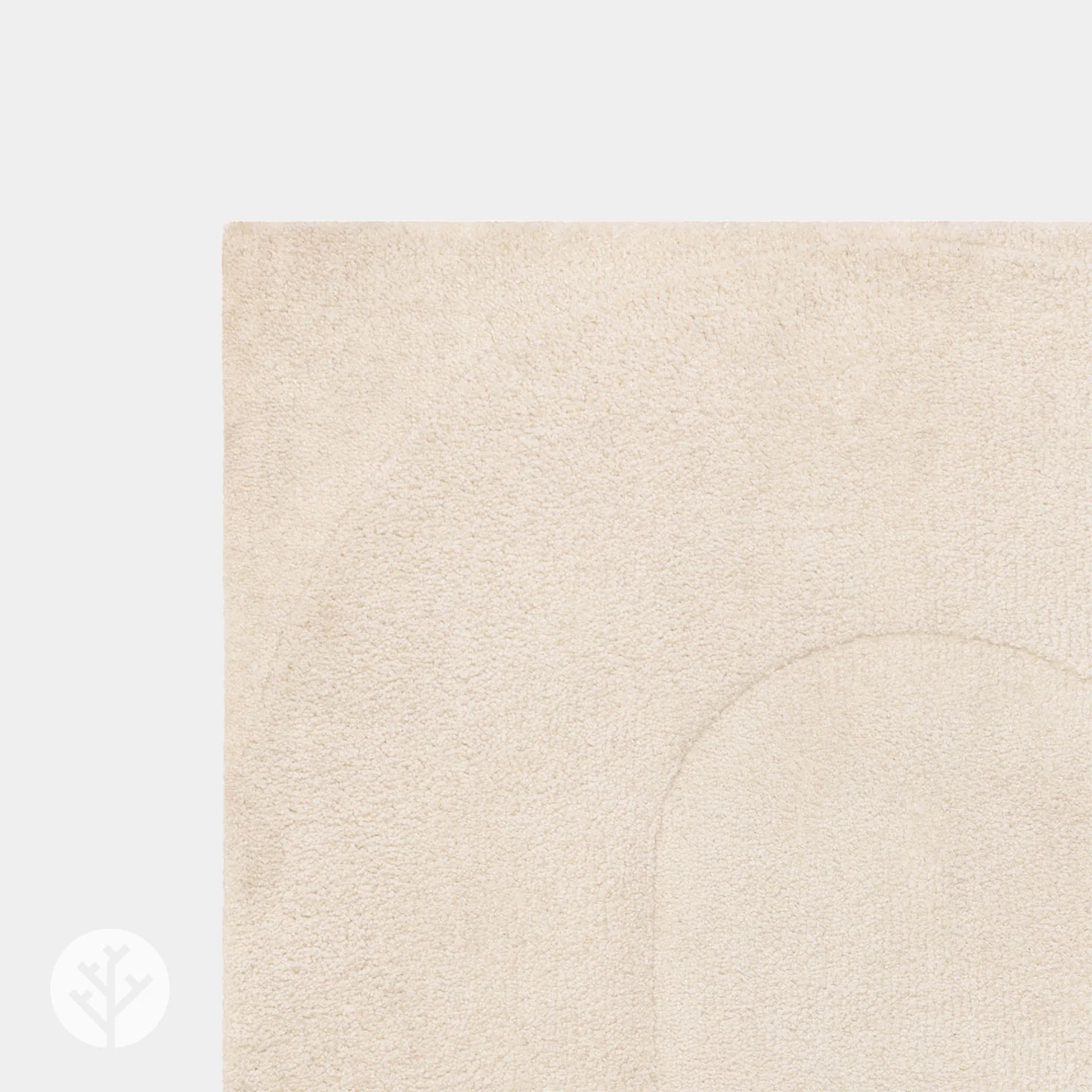 Curvva Ivory Luxury Rug | WVH® - Image 5