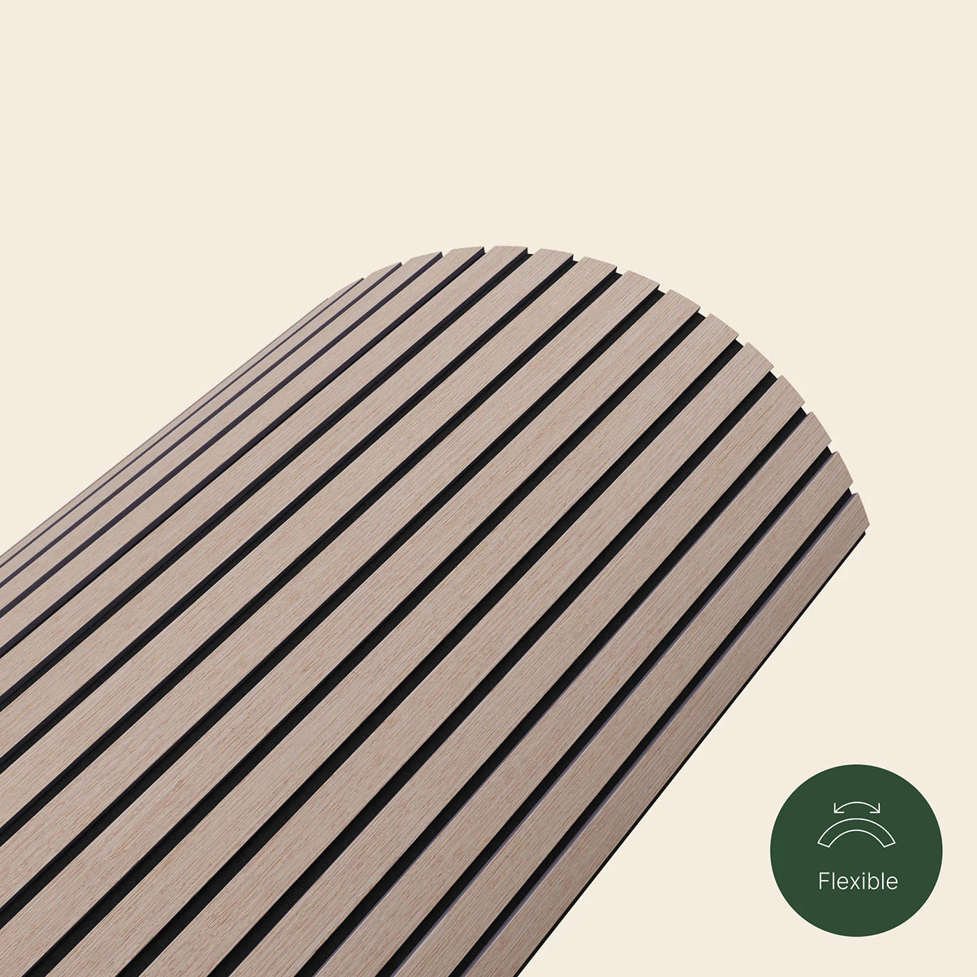 Acupanel® Ultraflex Engineered Oak Flexible Lightweight Wood Wall Panels - Image 5