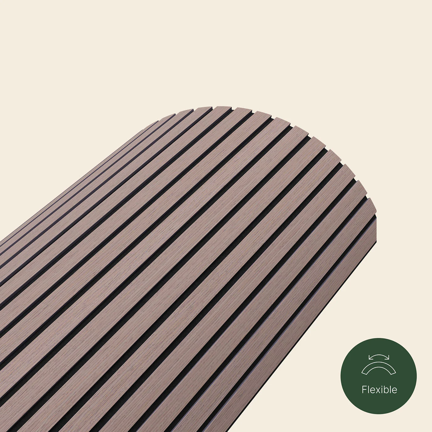 Acupanel® Ultraflex Engineered Walnut Flexible Lightweight Wood Wall Panels - Image 5