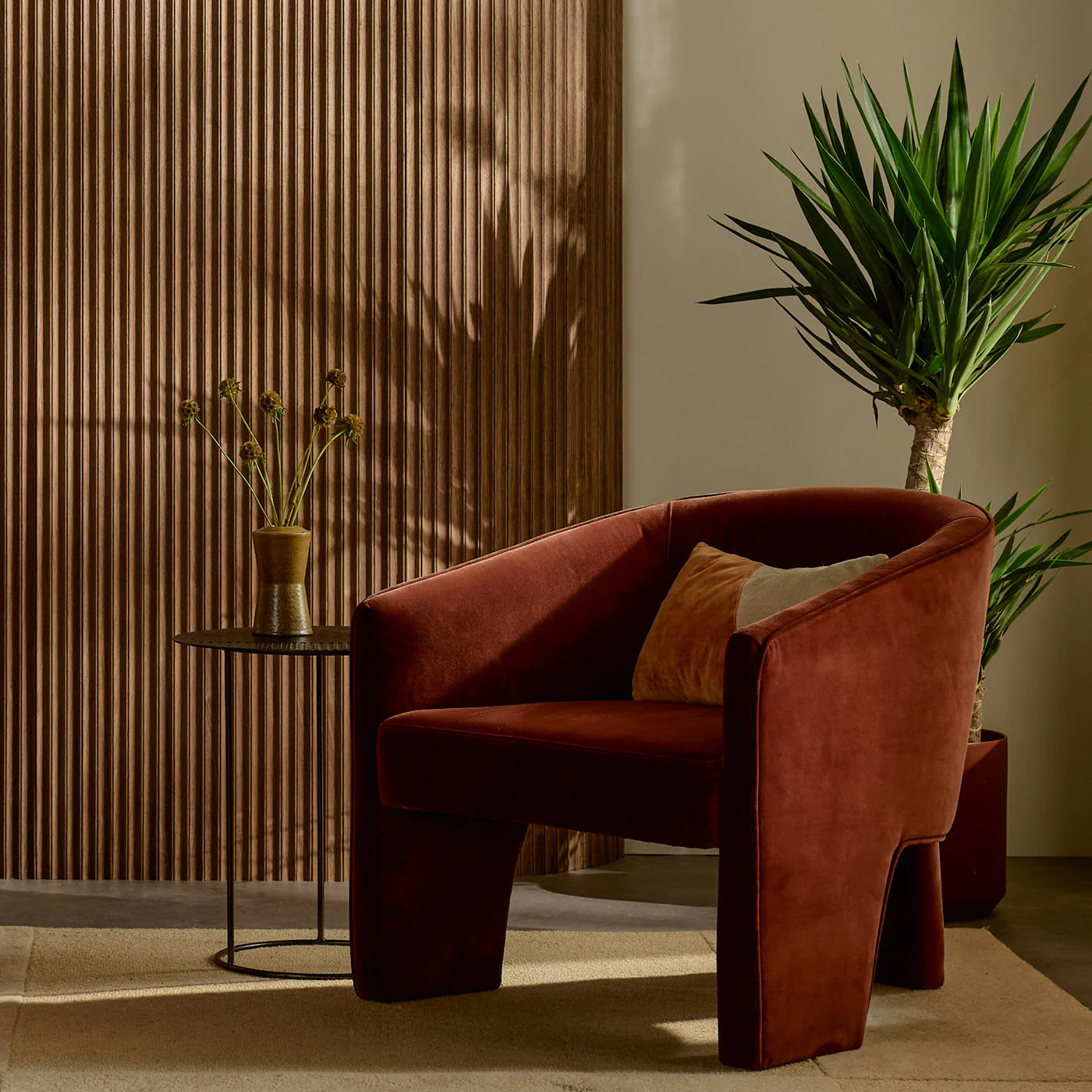 Flutto® Valley Walnut Flexible Tambour Wood Panels - Image 3