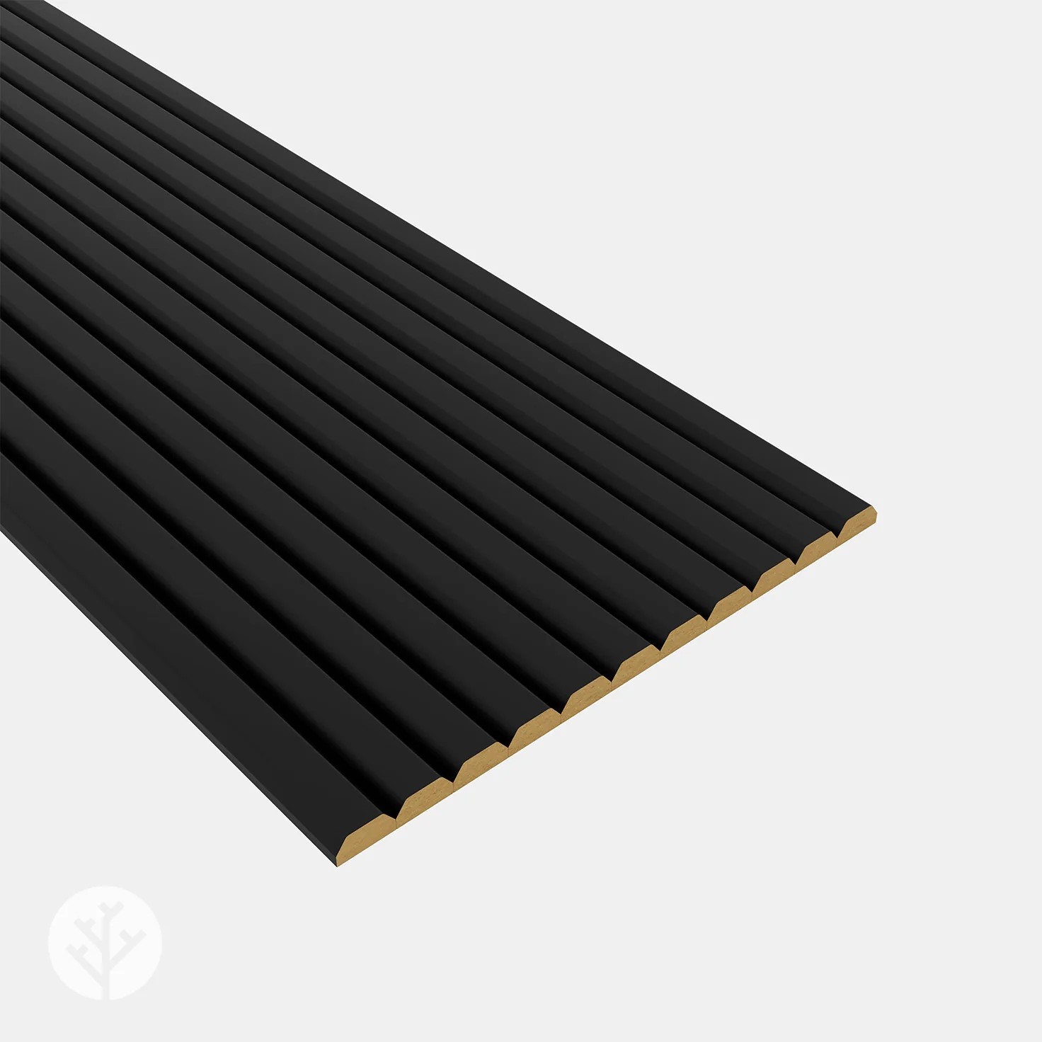 Flutto® Black Slat Flexible Tambour Wood Panels - Image 3