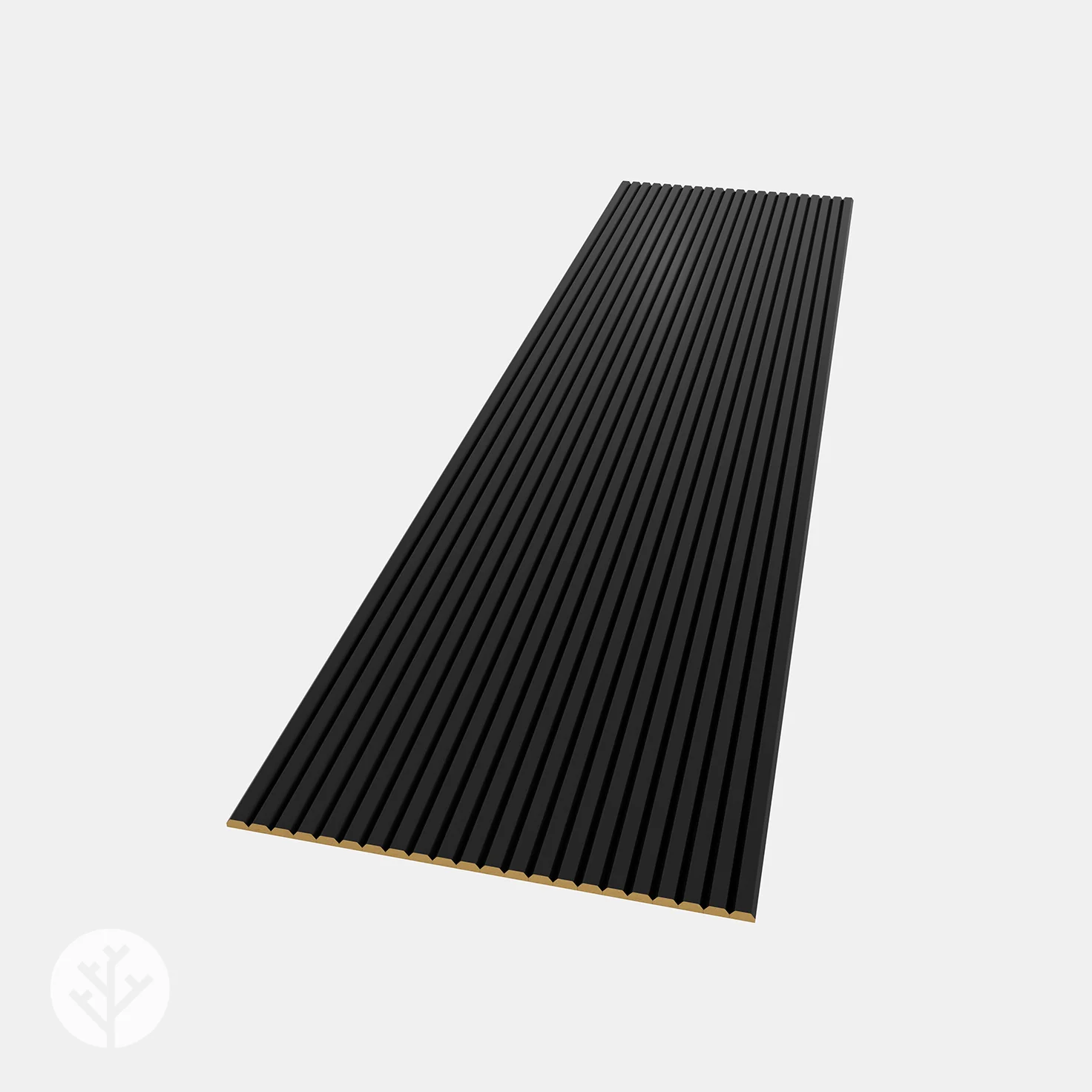 Flutto® Black Slat Flexible Tambour Wood Panels - Image 4
