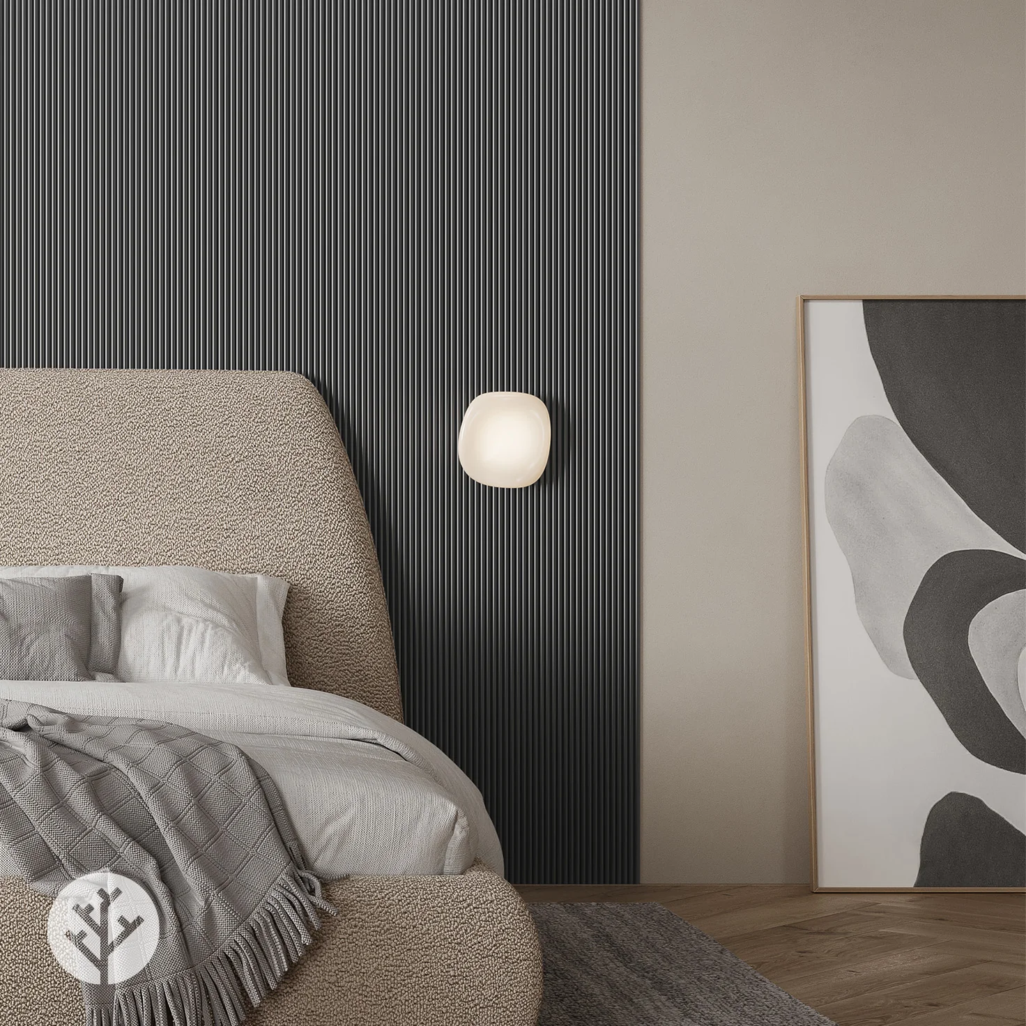 Flutto® Grey Mini-Ridge Flexible Tambour Wood Panels - Image 12