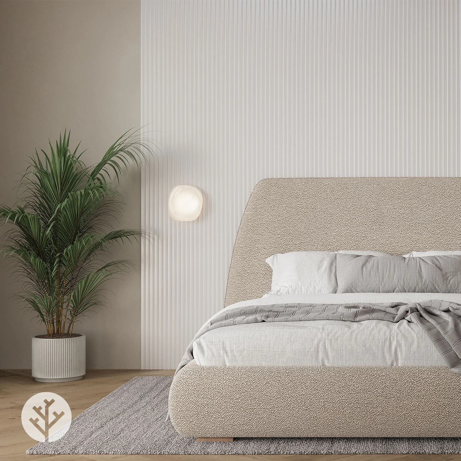 Flutto® White Slat Flexible Tambour Wood Panels - Image 11
