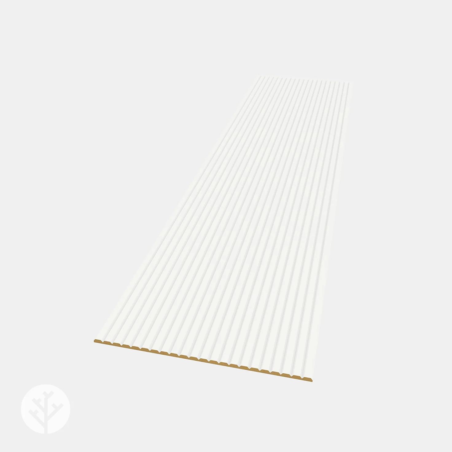 Flutto® White Slat Flexible Tambour Wood Panels - Image 3