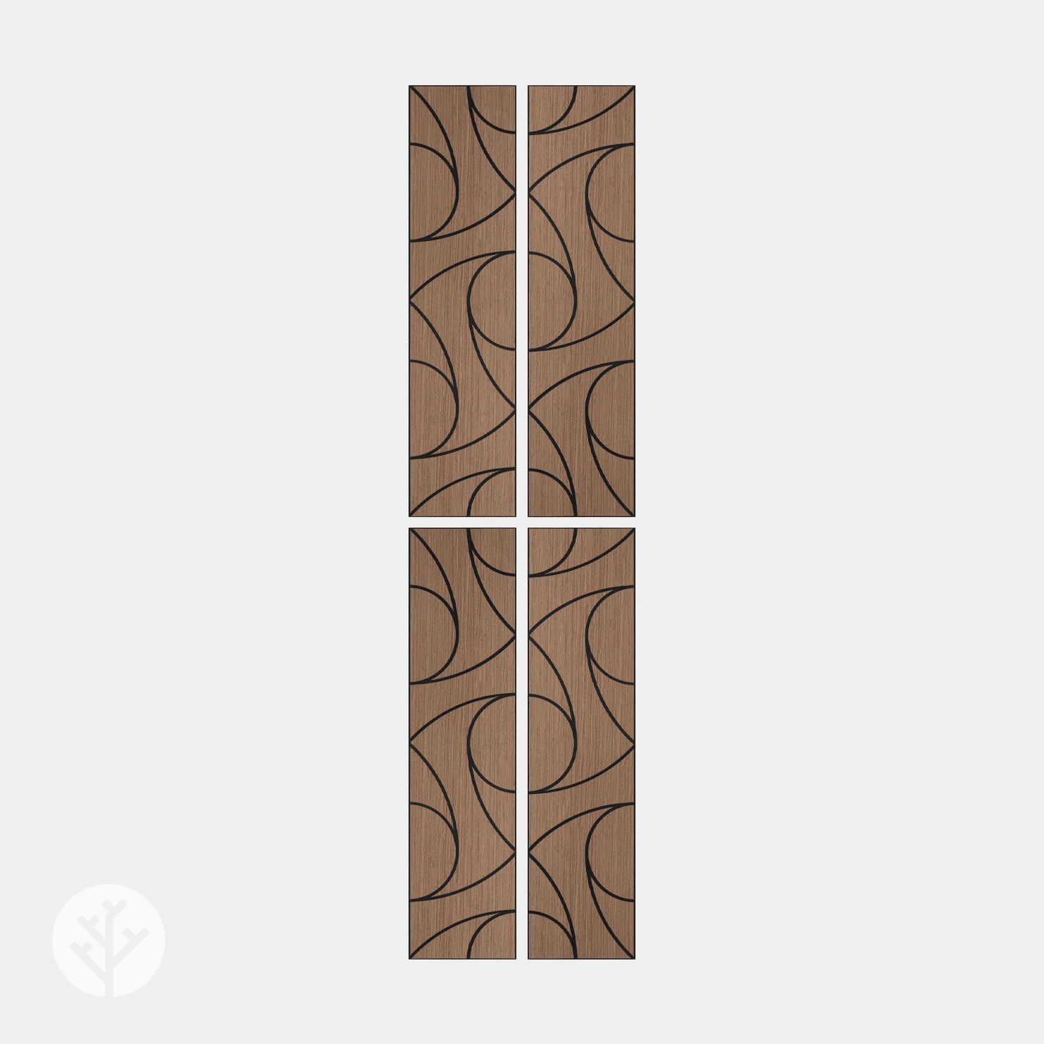 Geo-Lite® Whirl Geometric Wall Panels - Image 5