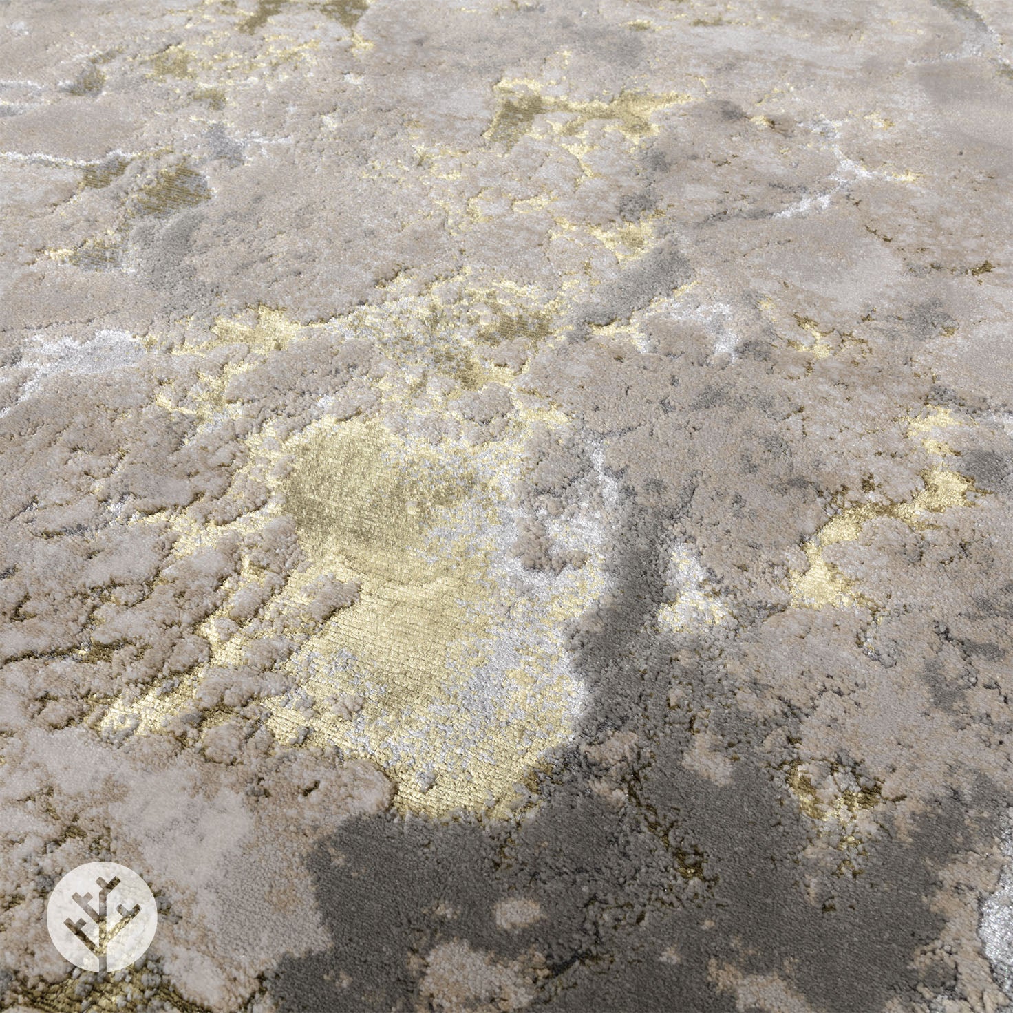 Marble Bronze Galaxy Luxury Rug | WVH® - Image 3