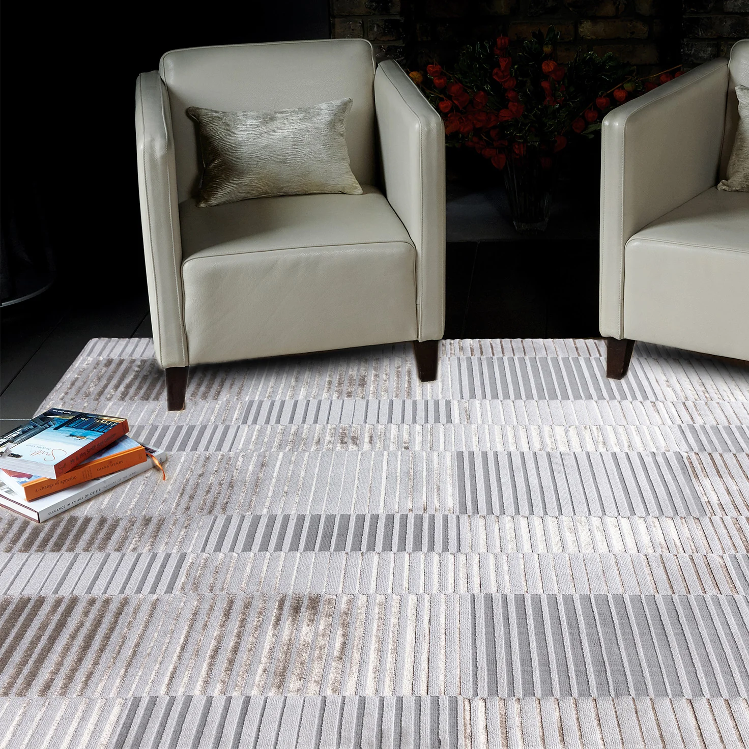 Marble Bronze Ripple Luxury Rug | WVH®