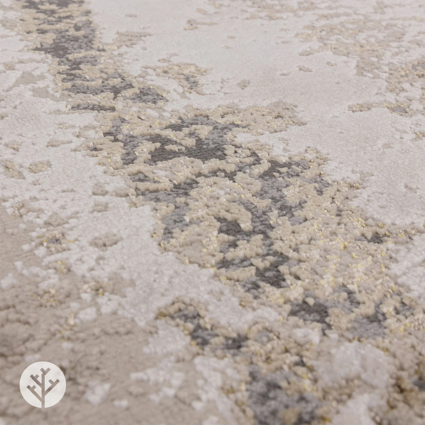 Marble Gold Cliff Luxury Rug | WVH® - Image 3