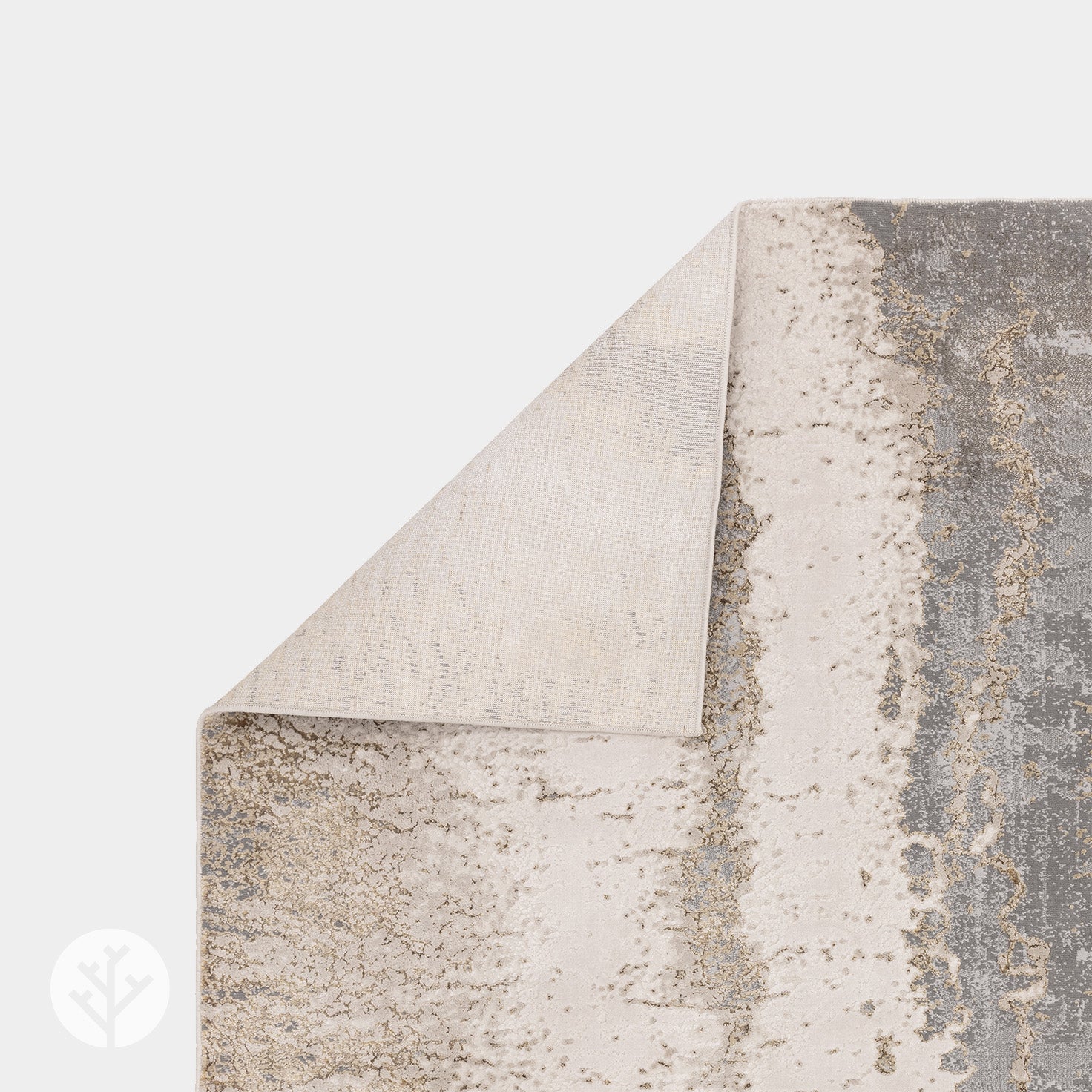 Marble Gold Cliff Luxury Rug | WVH® - Image 4