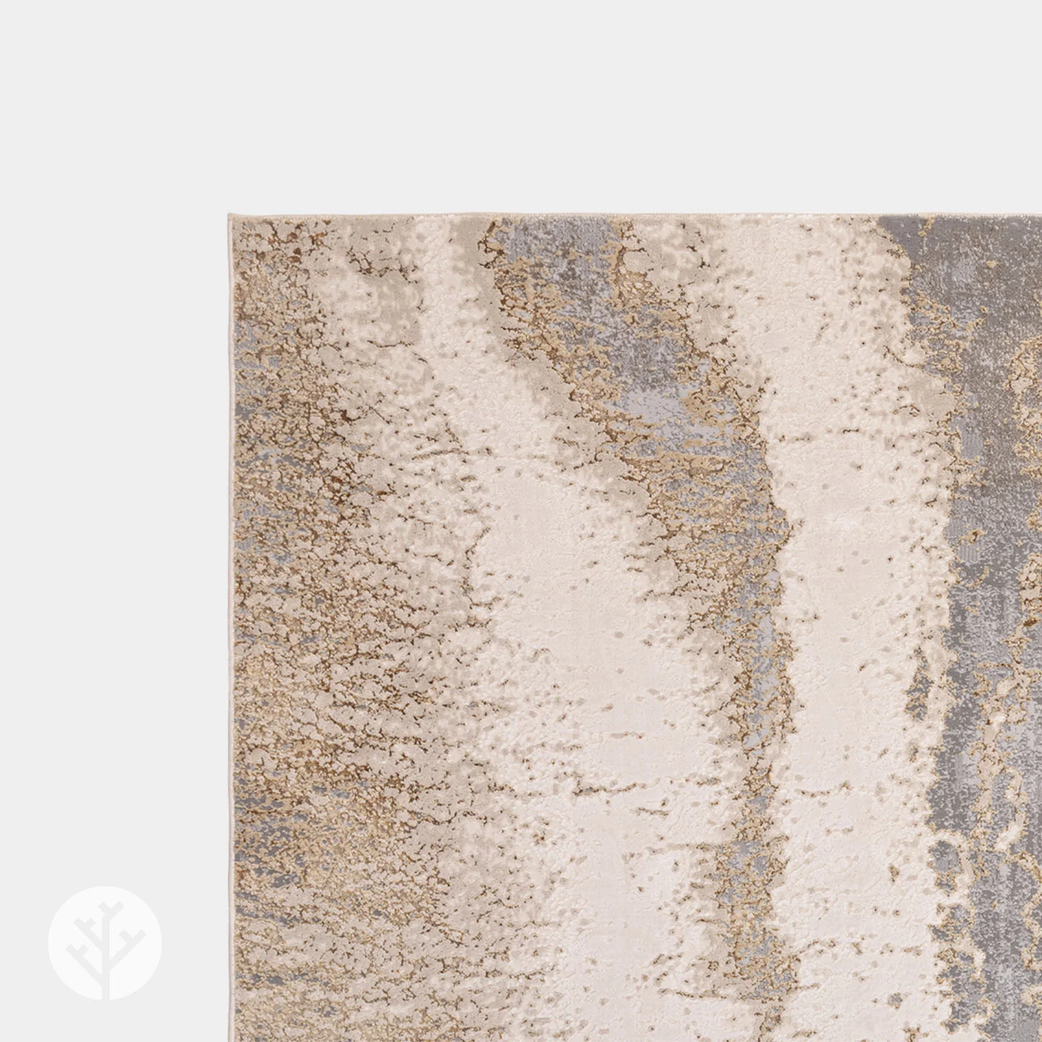 Marble Gold Cliff Luxury Rug | WVH® - Image 5